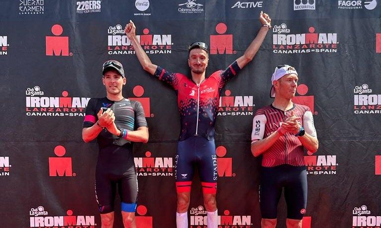 El 'desconocido' Arthur Horseau gana el IRONMAN de Lanzarote y bate el récord de la prueba