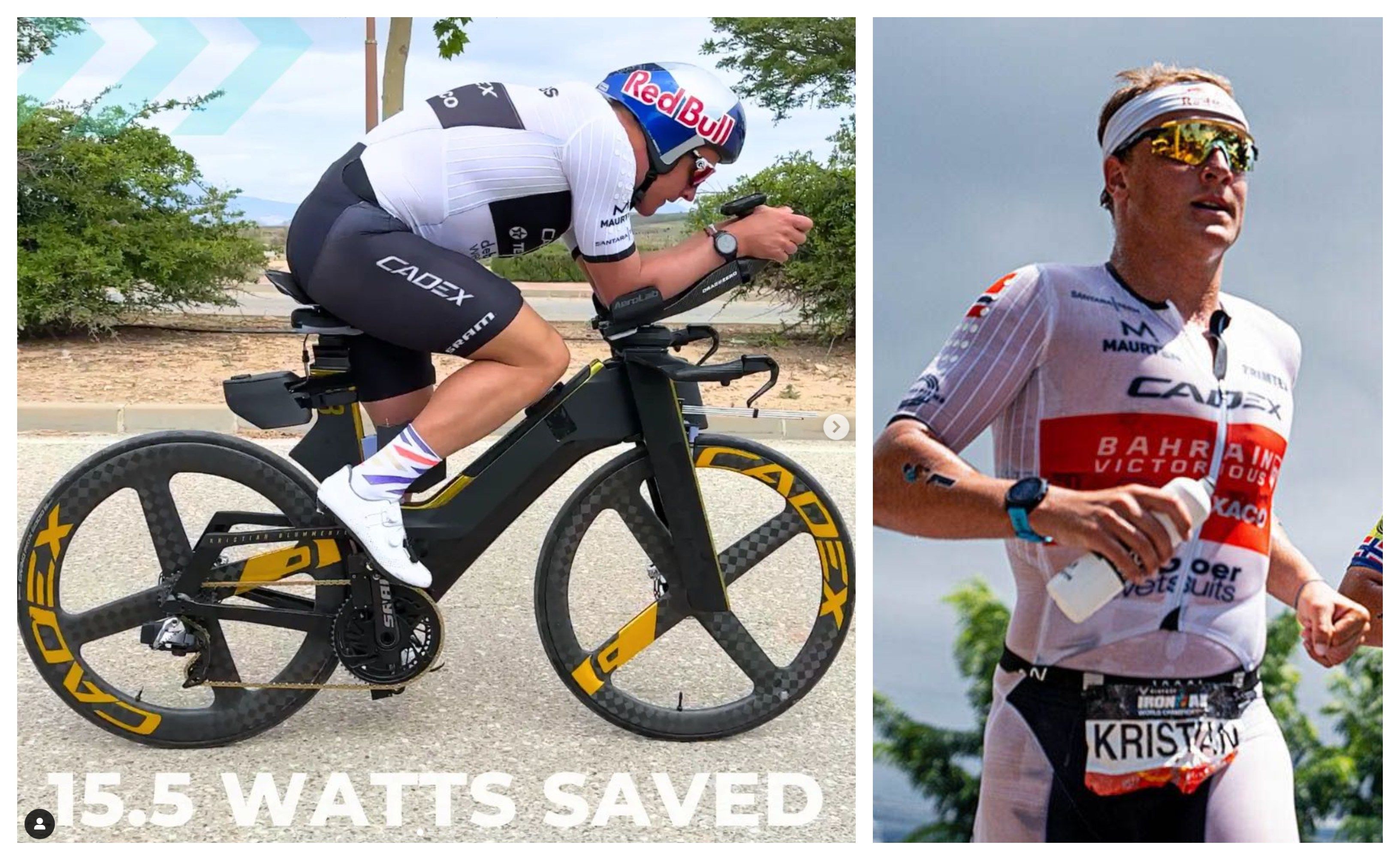 'El toro' habría ganado en Kona con su nueva posición aero