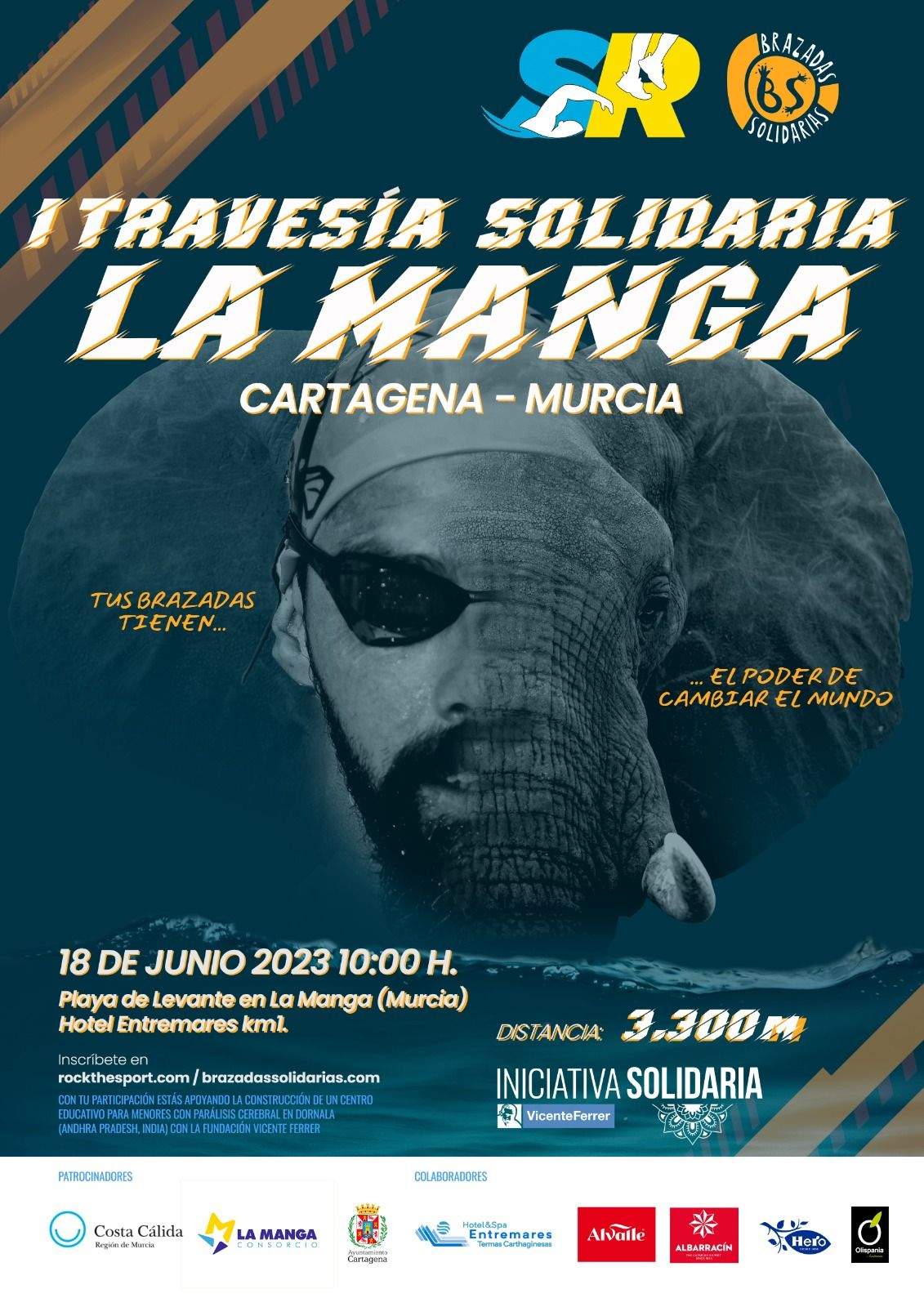 Cartel Travesia la Manga