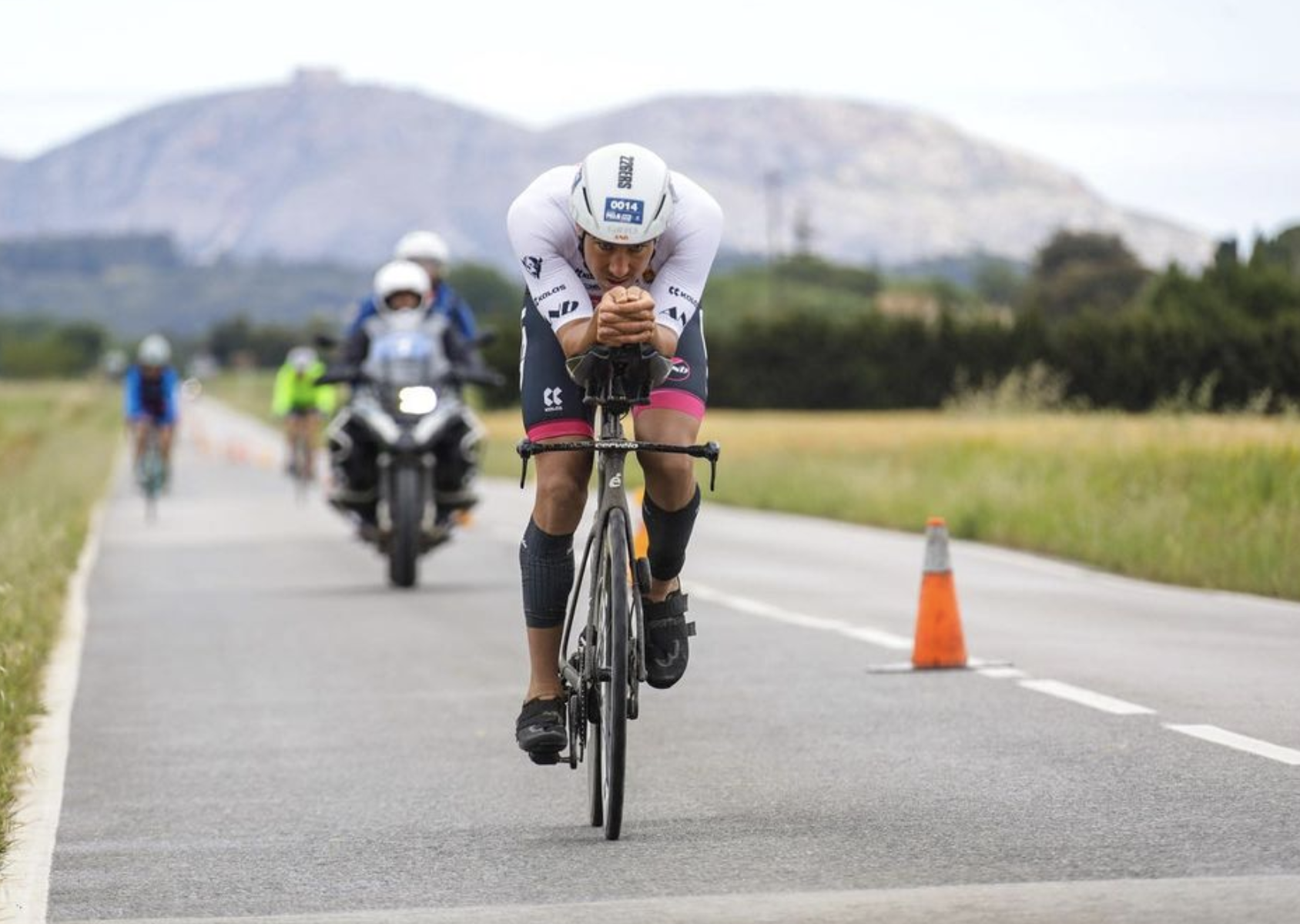 El 'bisonte Aguayo' desafía a Alistair Brownlee en el IRONMAN de Austria.