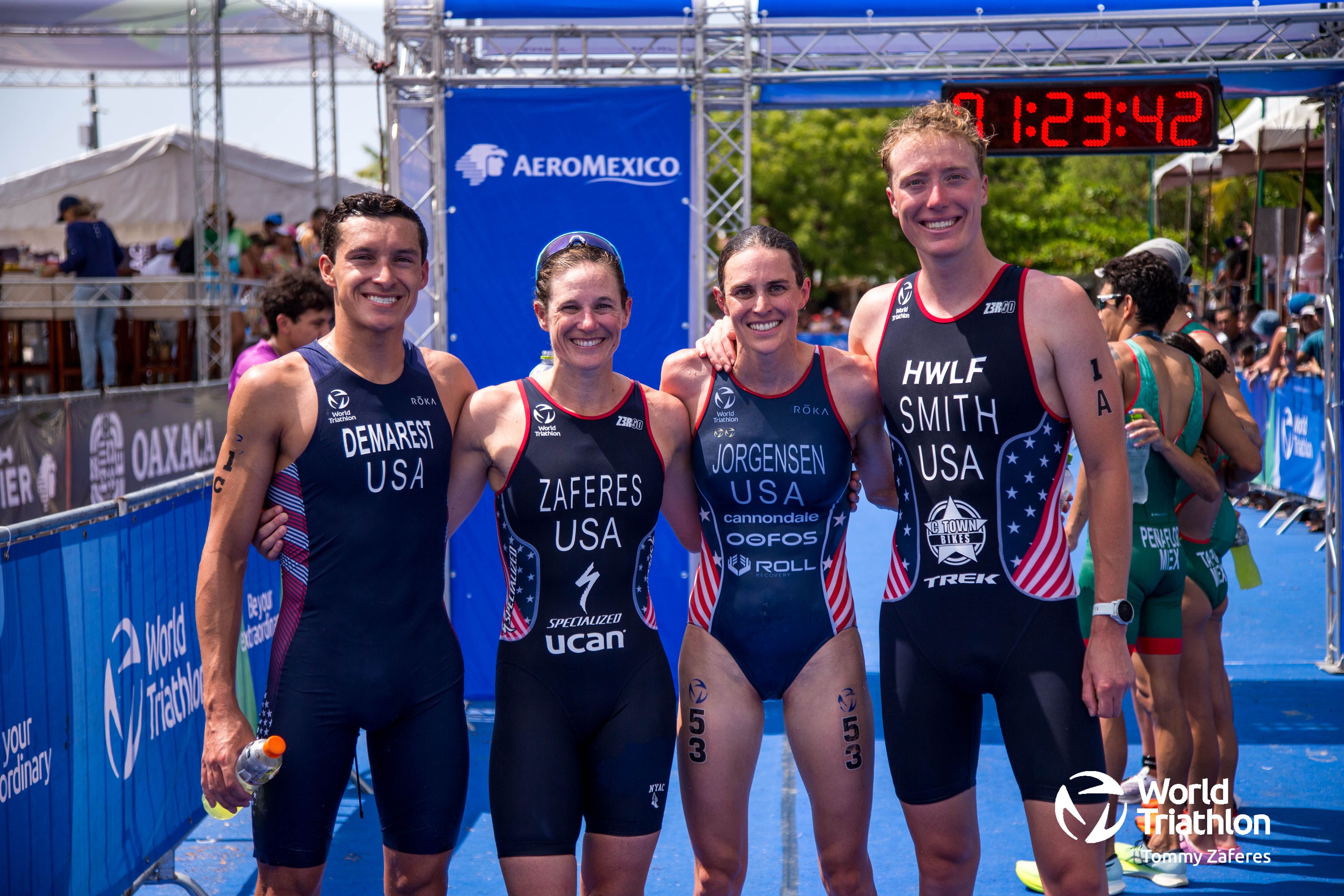 Gwen Jorgensen, doblete en la Copa del Mundo de Huatulco