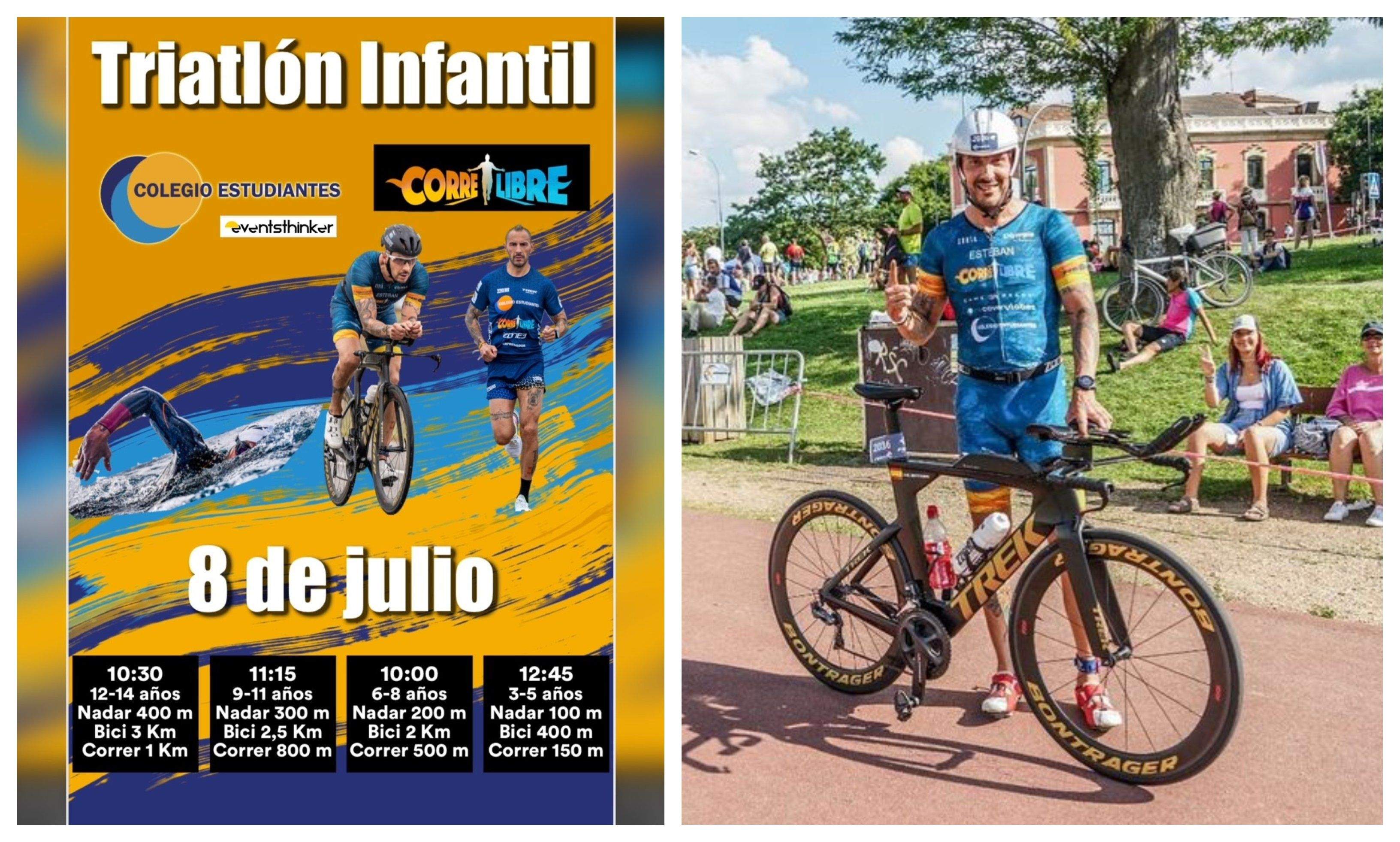 No te pierdas el Triatlón Infantil el próximo 8 de julio,