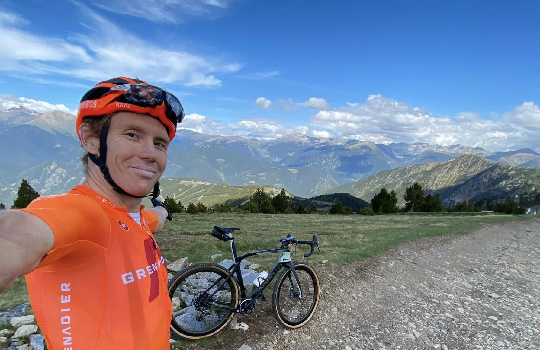 El último 'apocalipsis' en bici de Cameron Wurf en Andorra.