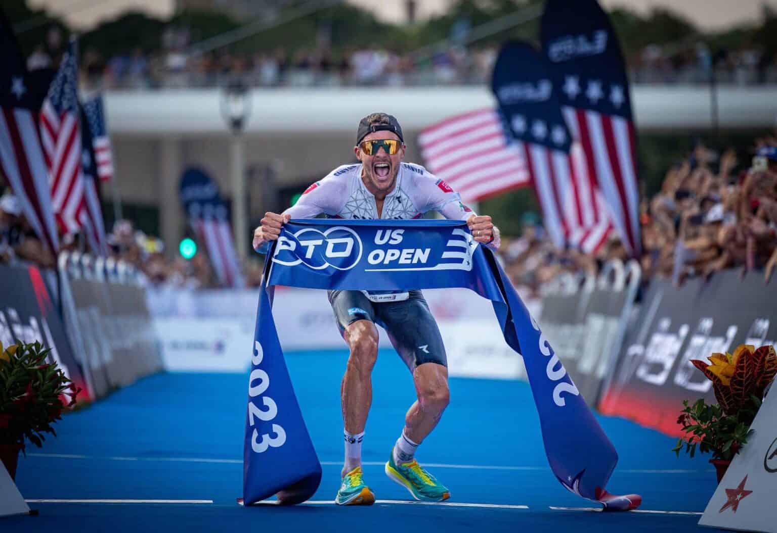 Jan Frodeno derrota a Blummenfelt y gana el Open de la PTO de Estados Unidos.