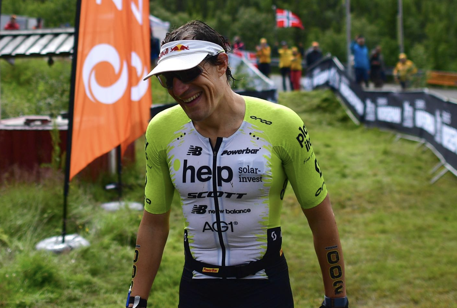Sebastian Kienle, campeón del mundo IRONMAN de 2014, se despide de la larga distancia con una plata en el Norseman.