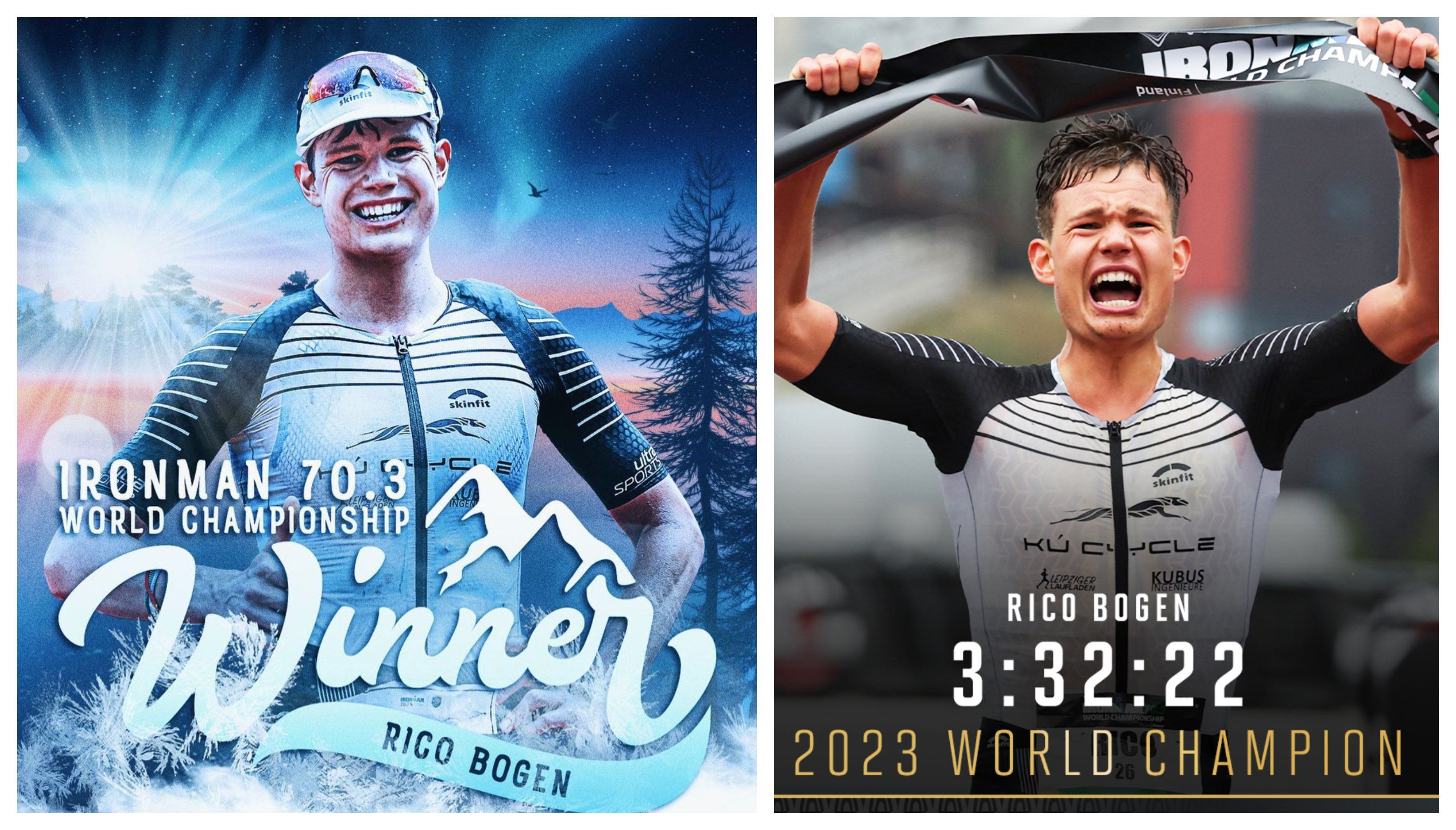 [VÍDEO] Mundial IRONMAN 70.3  así ha sido la sorprendente victoria del 'desconocido' Rico Bogen