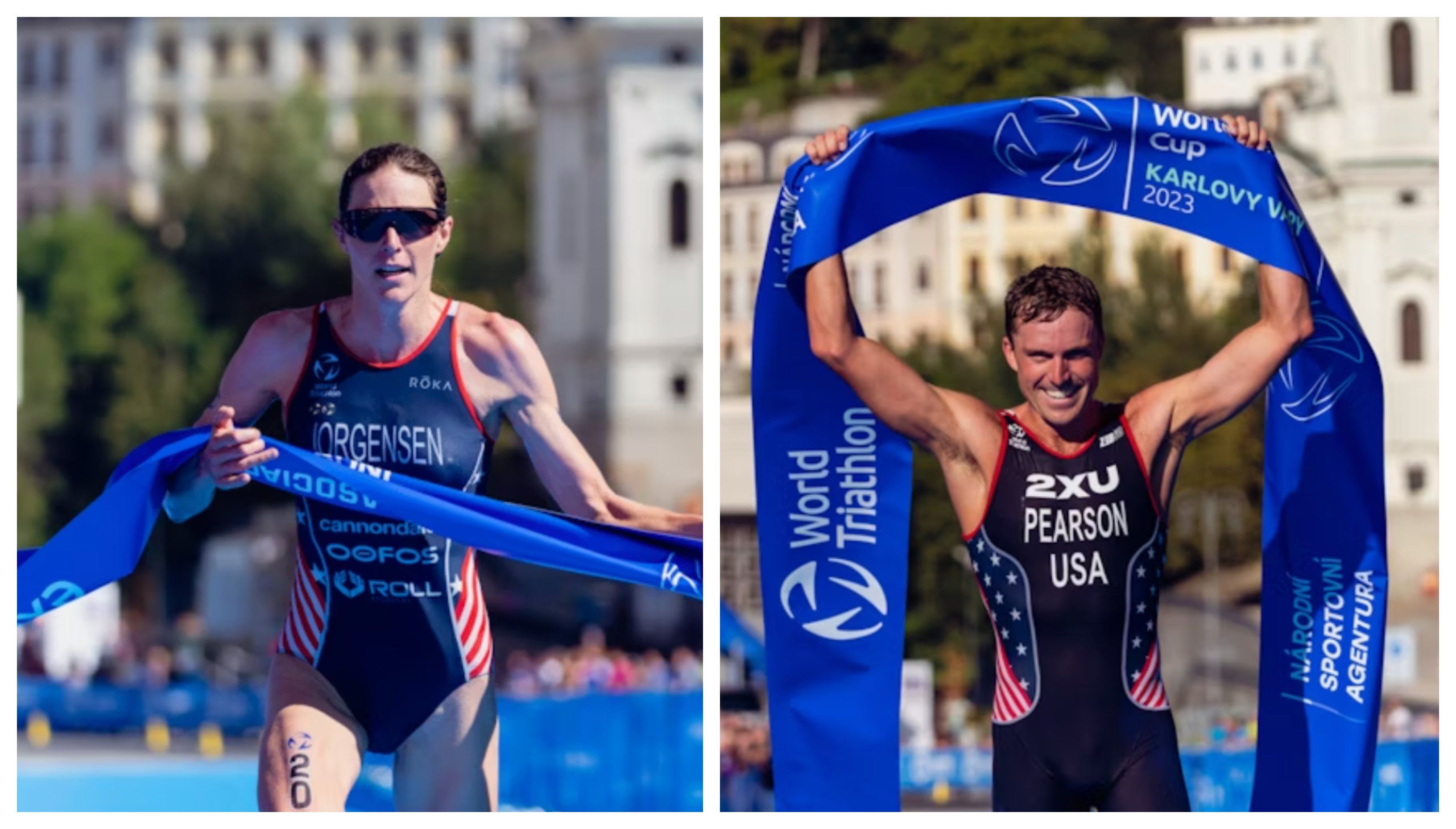 [VÍDEO] Así fue la victoria de Gwen Jorgensen y Morgan Pearson en la Copa del Mundo de Karlovy Vary