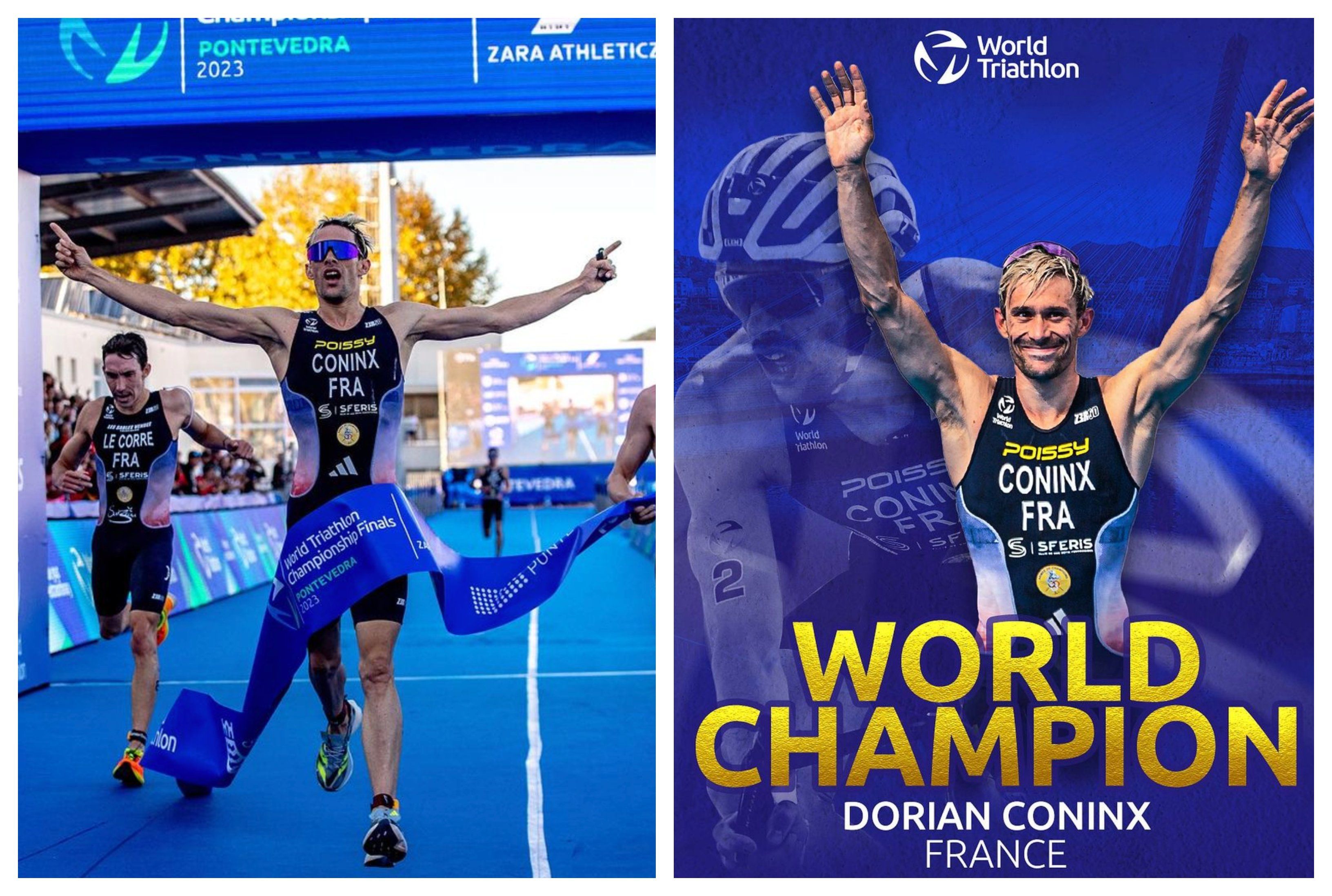 El francés Dorian Coninx, nuevo campeón del mundo tras ganar la Gran Final de Pontevedra