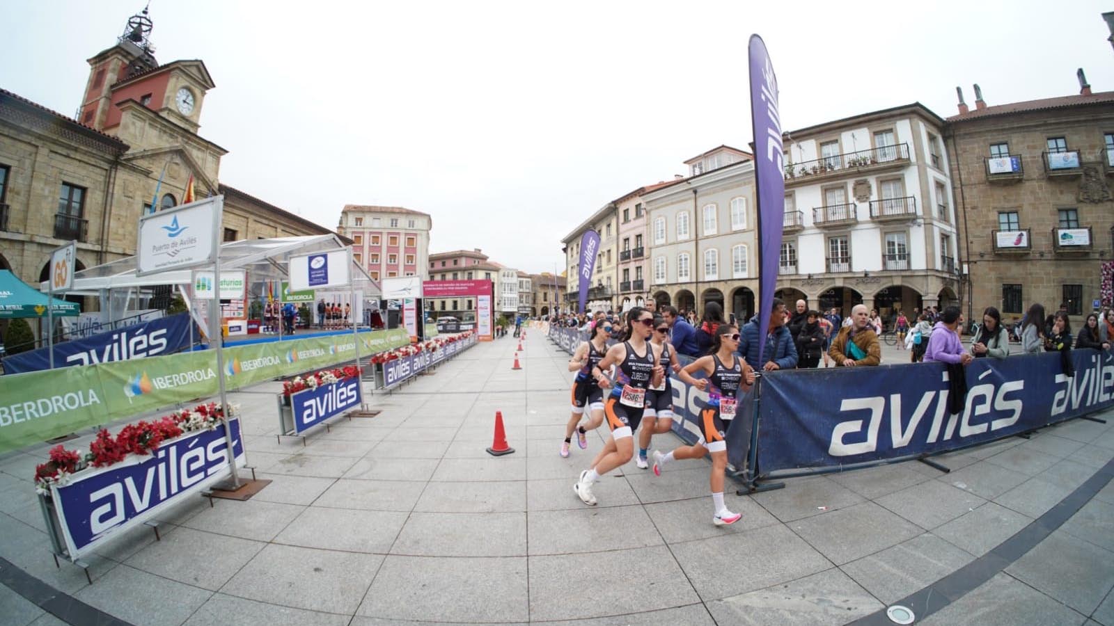 Avilés acogerá en 2024 el Campeonato de España de Duatlón Élite y Grupos de Edad.