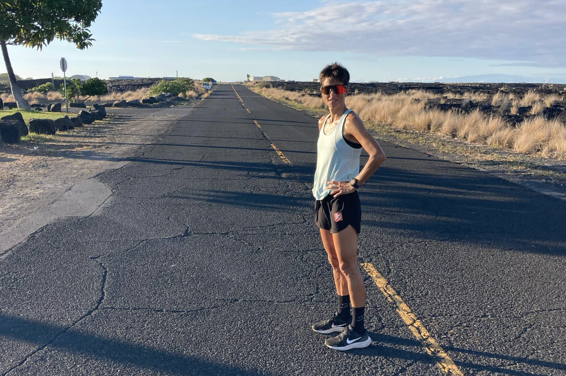 Gurutze Frades, adiós al Mundial IRONMAN de Hawaii.