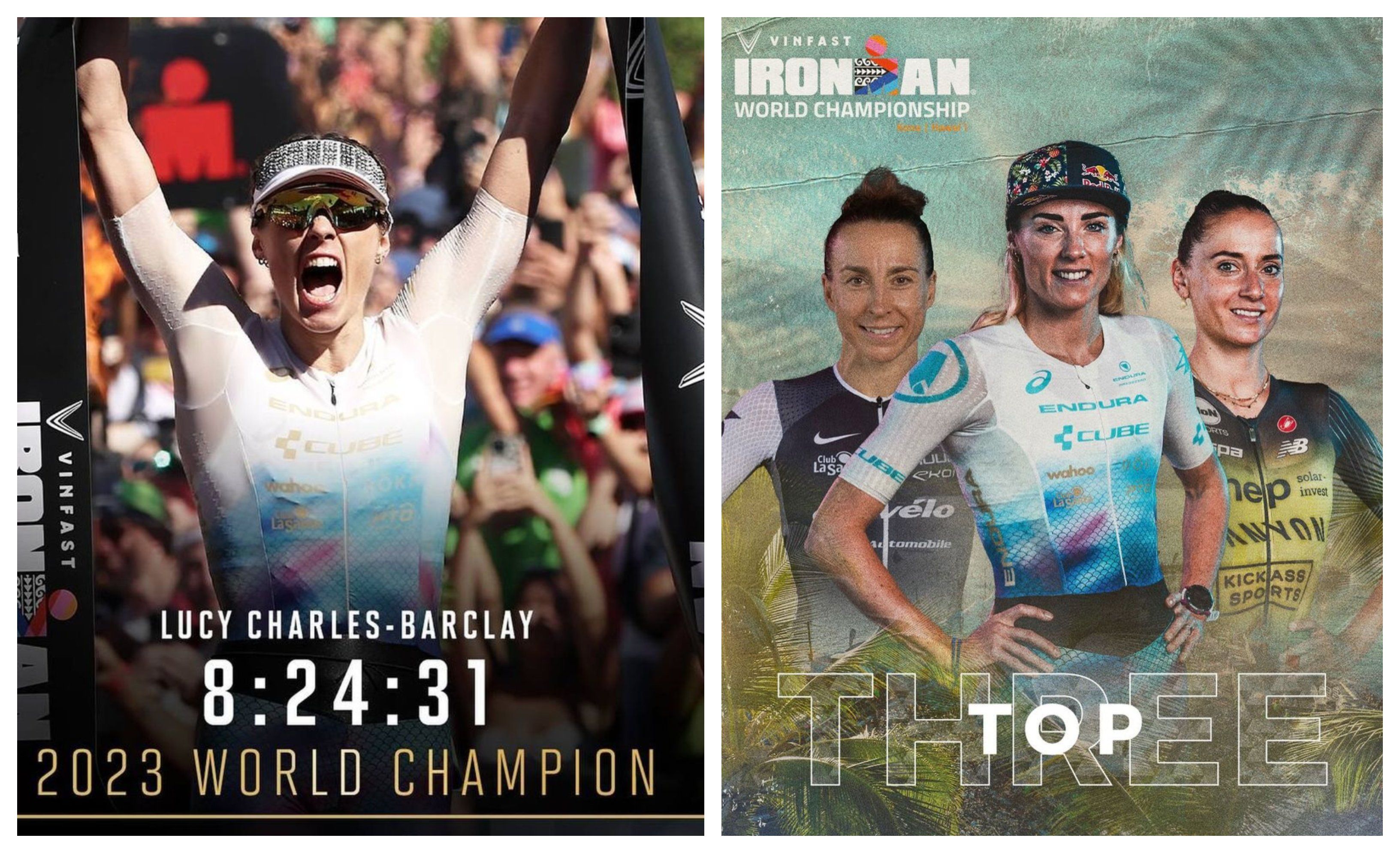Lucy Charles por fin conquista el Campeonato del Mundo IRONMAN de Hawaii Lucy Charles por fin conquista el Campeonato del Mundo IRONMAN de Hawaii