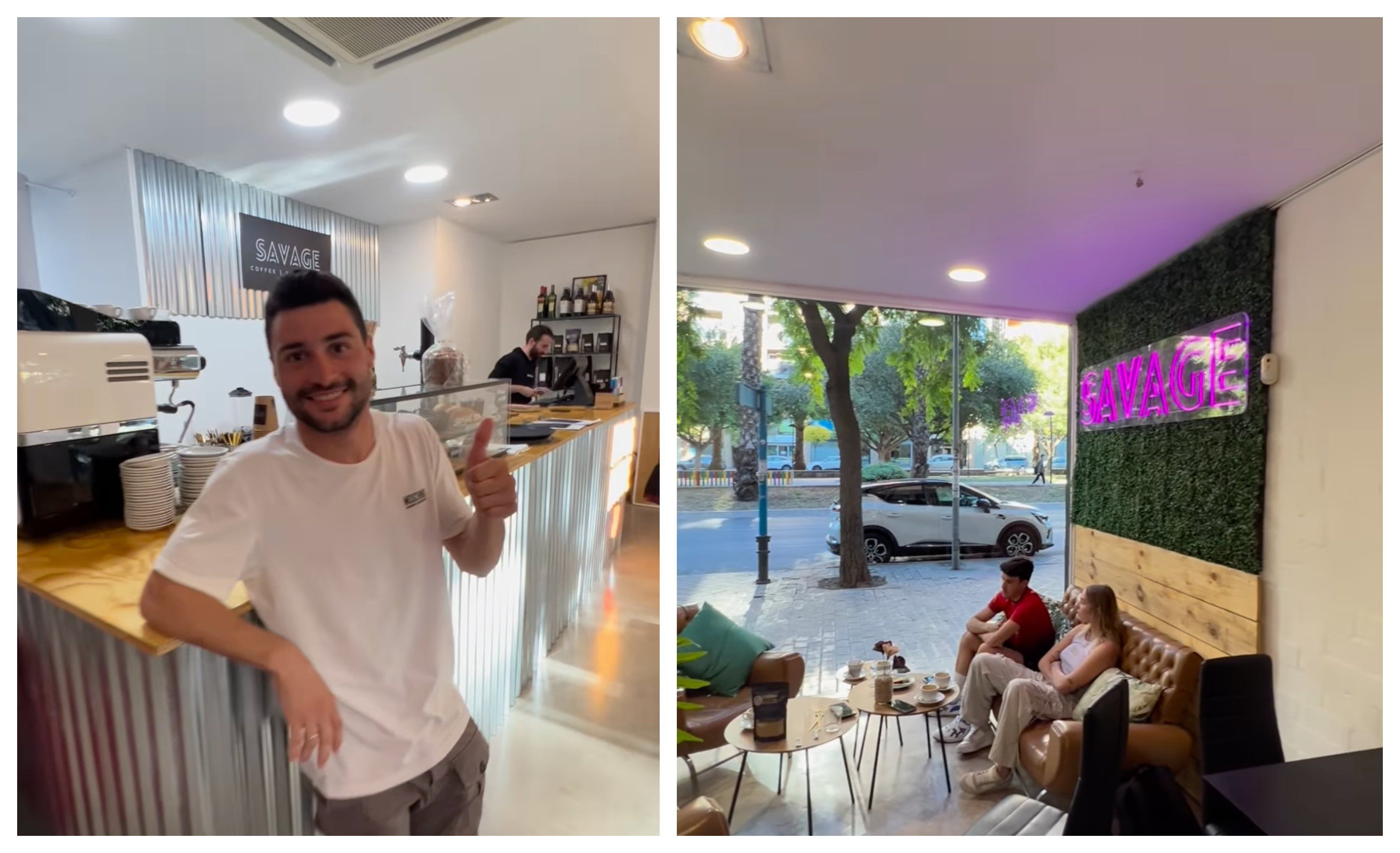 Roberto Sánchez Mantecón sigue los pasos de Frodeno  ya tiene su propia cafetería en Alicante