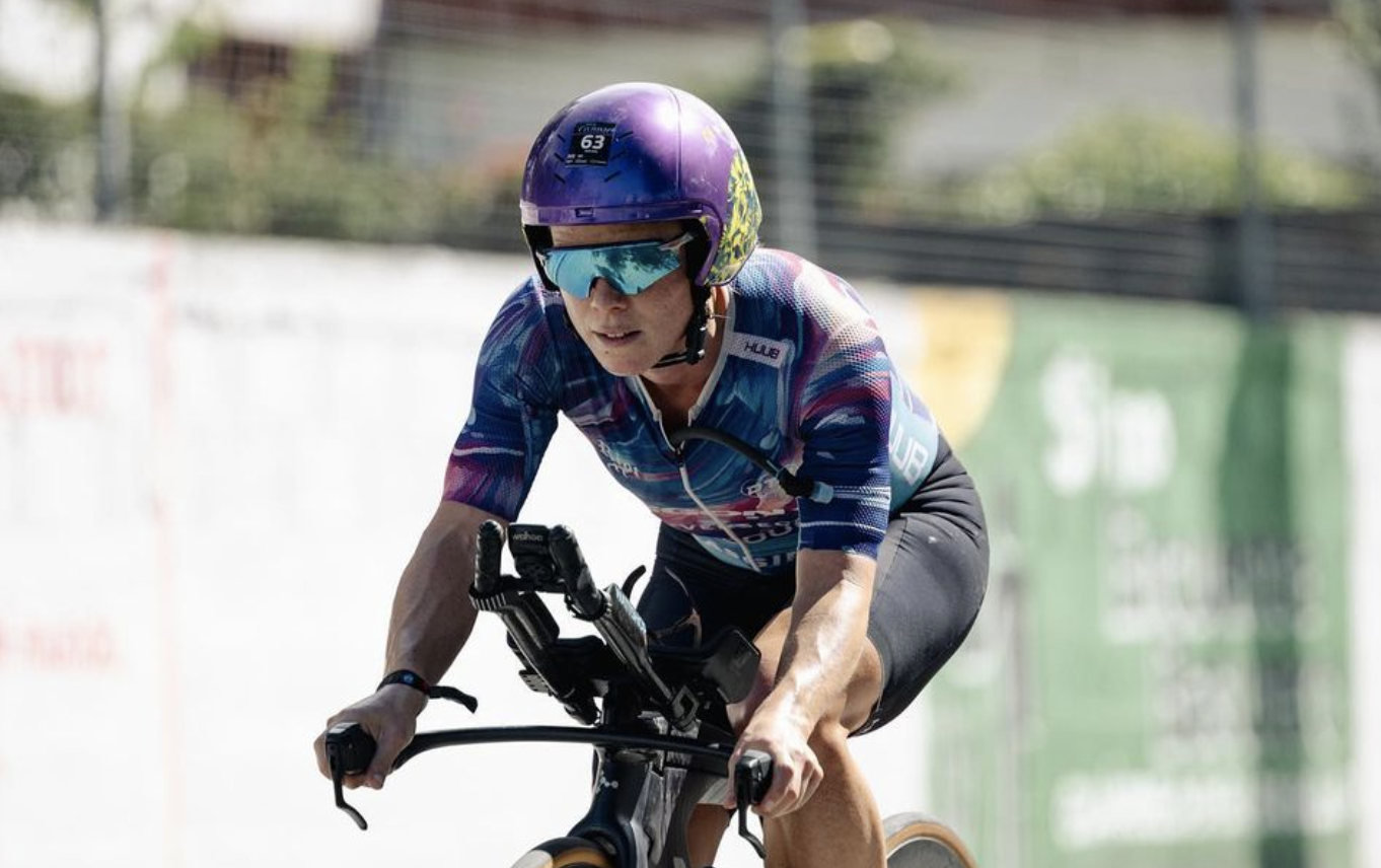 La británica Ruth Astle, 12ª el pasado mes de octubre en el Mundial IRONMAN de Hawaii.