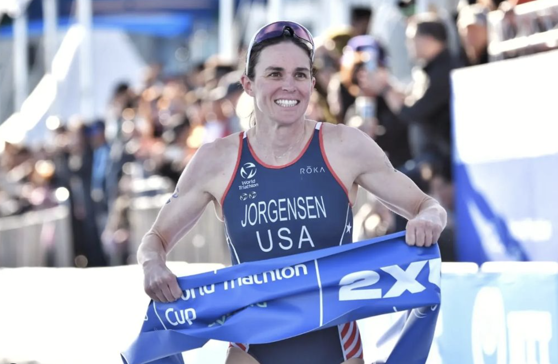 Gwen Jorgensen aprende de su error como atleta.