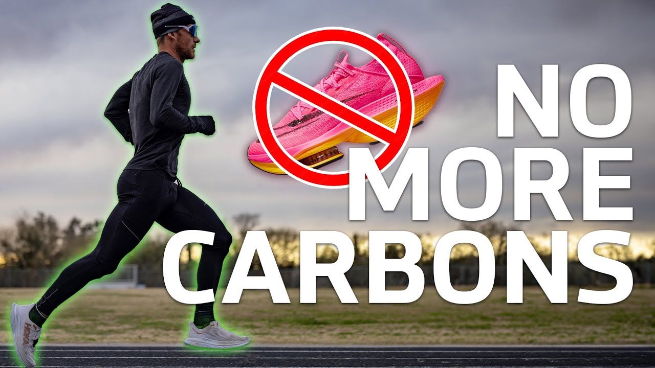 Lionel Sanders decide entrenar sin las zapatillas de carbono.