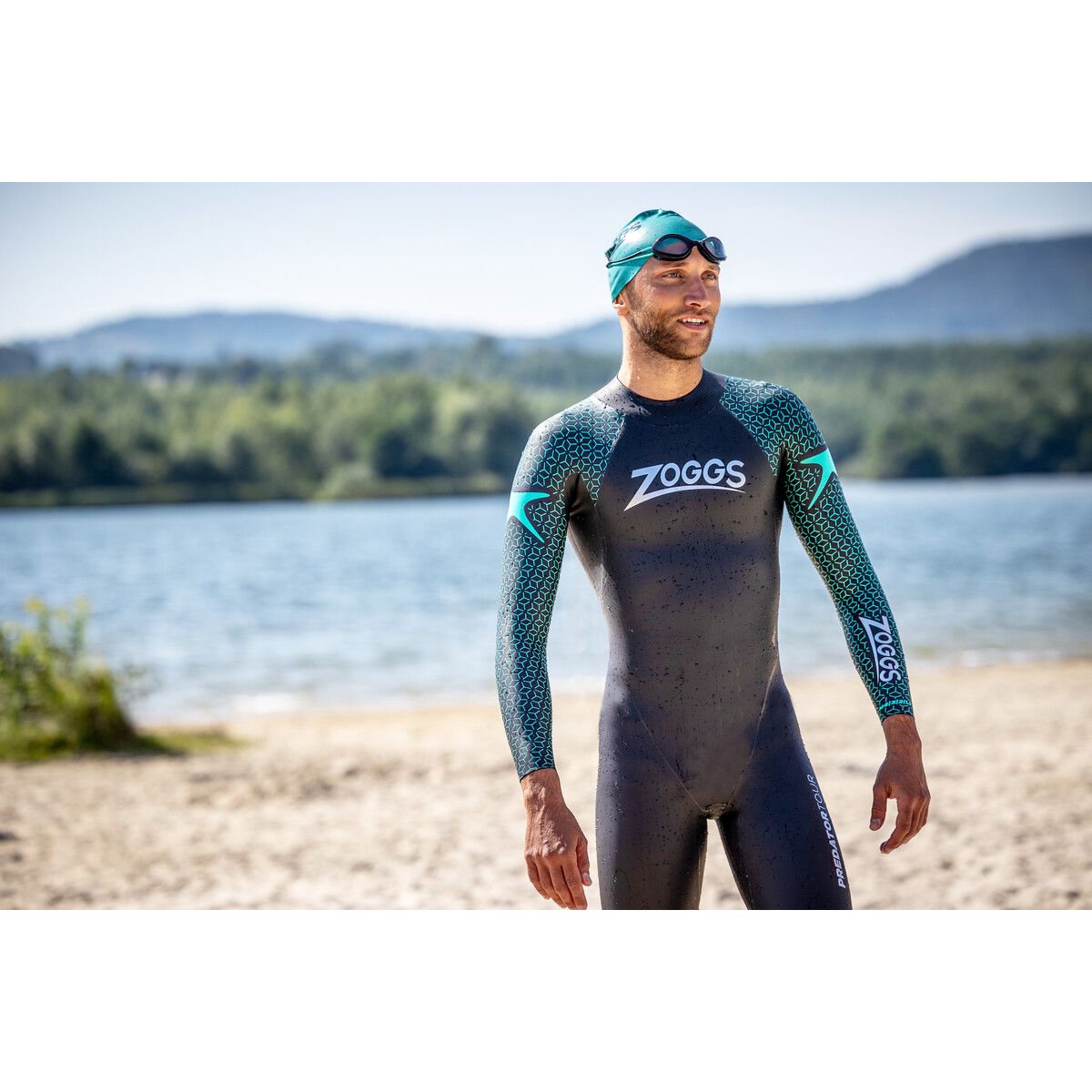 mens predator tour fs triathlon wetsuit black blue mens predator tour fs triathlon wetsuit black blue
