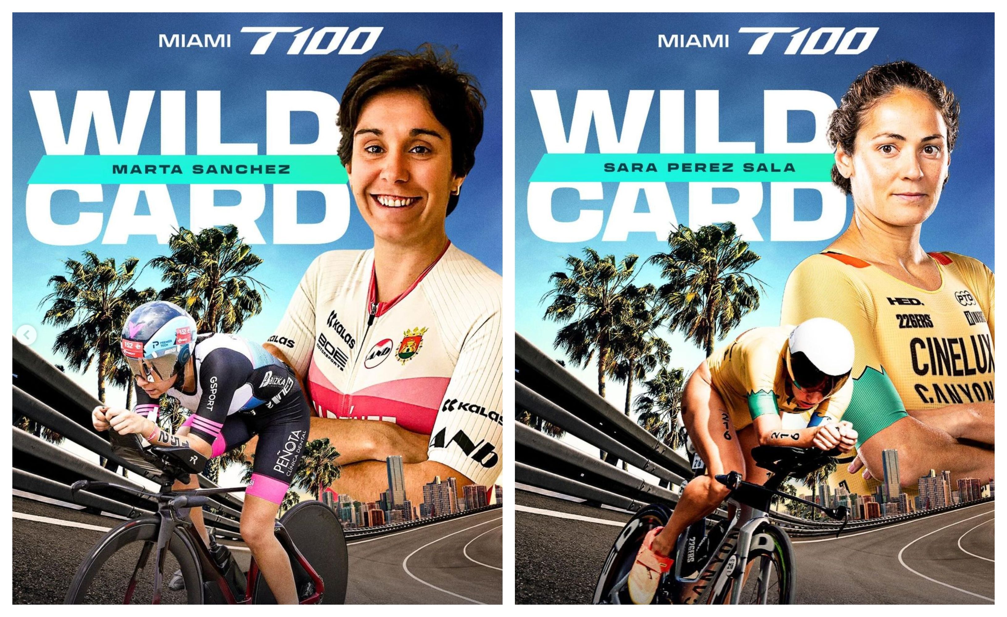 Arranca el T100 con Sara Pérez y Marta Sánchez.