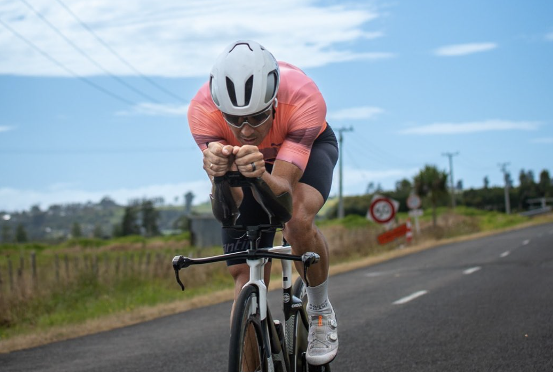 El gallego, único representante español en la segunda para del T100 Triathlon World Tour.
