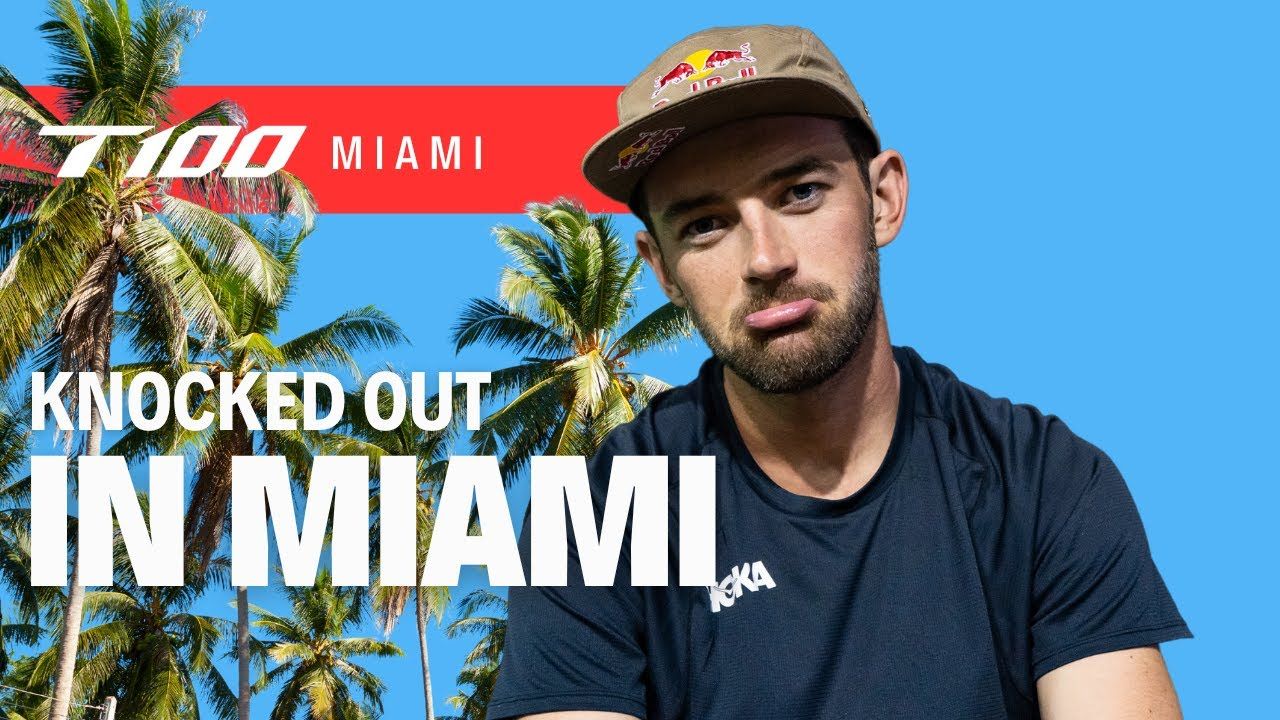 El vigente campeón del mundo IRONMAN reflexiona sobre su decepcionante actuación en el T100 de Miami.