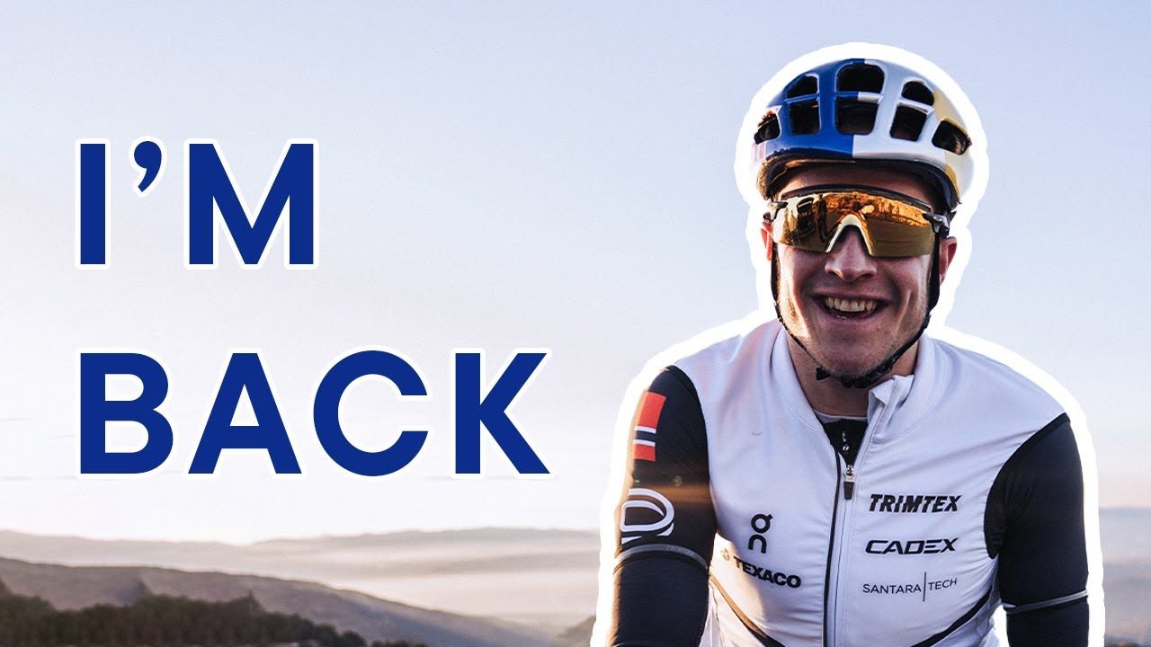 Así trabaja el 'toro' Blummenfelt en el laboratorio.