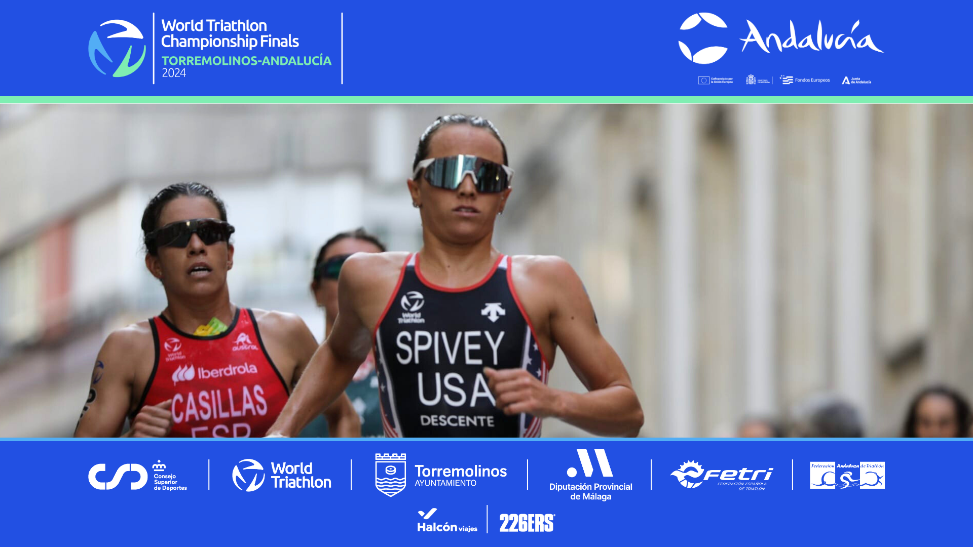 Éstos son los circuitos de la Gran Final de las Series Mundiales de Torremolinos Andalucía 2024.