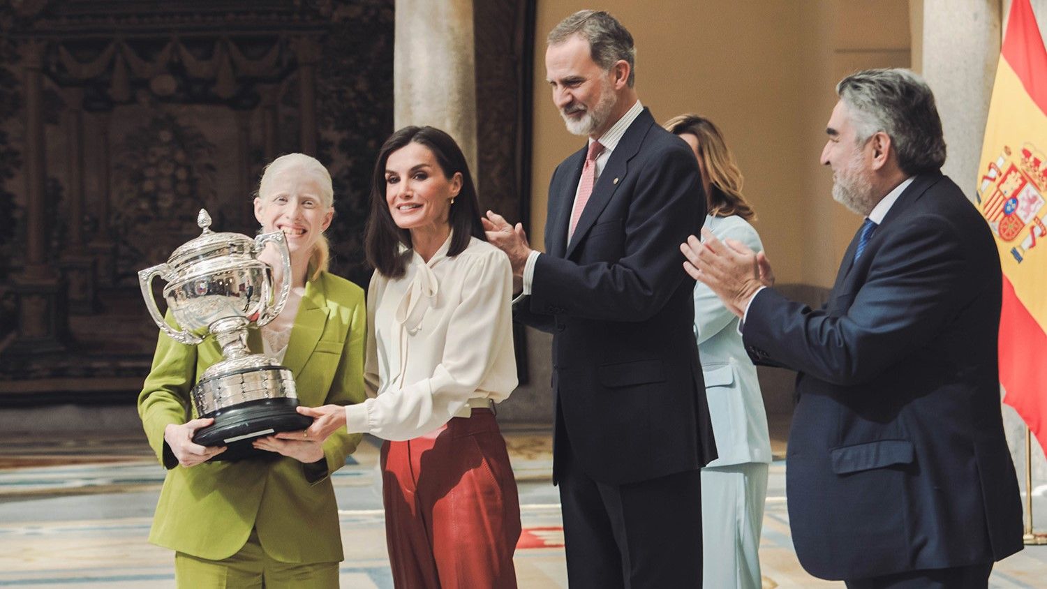 Susana Rodríguez, primera deportista con discapacidad que gana el Premio Reina Letizia.
