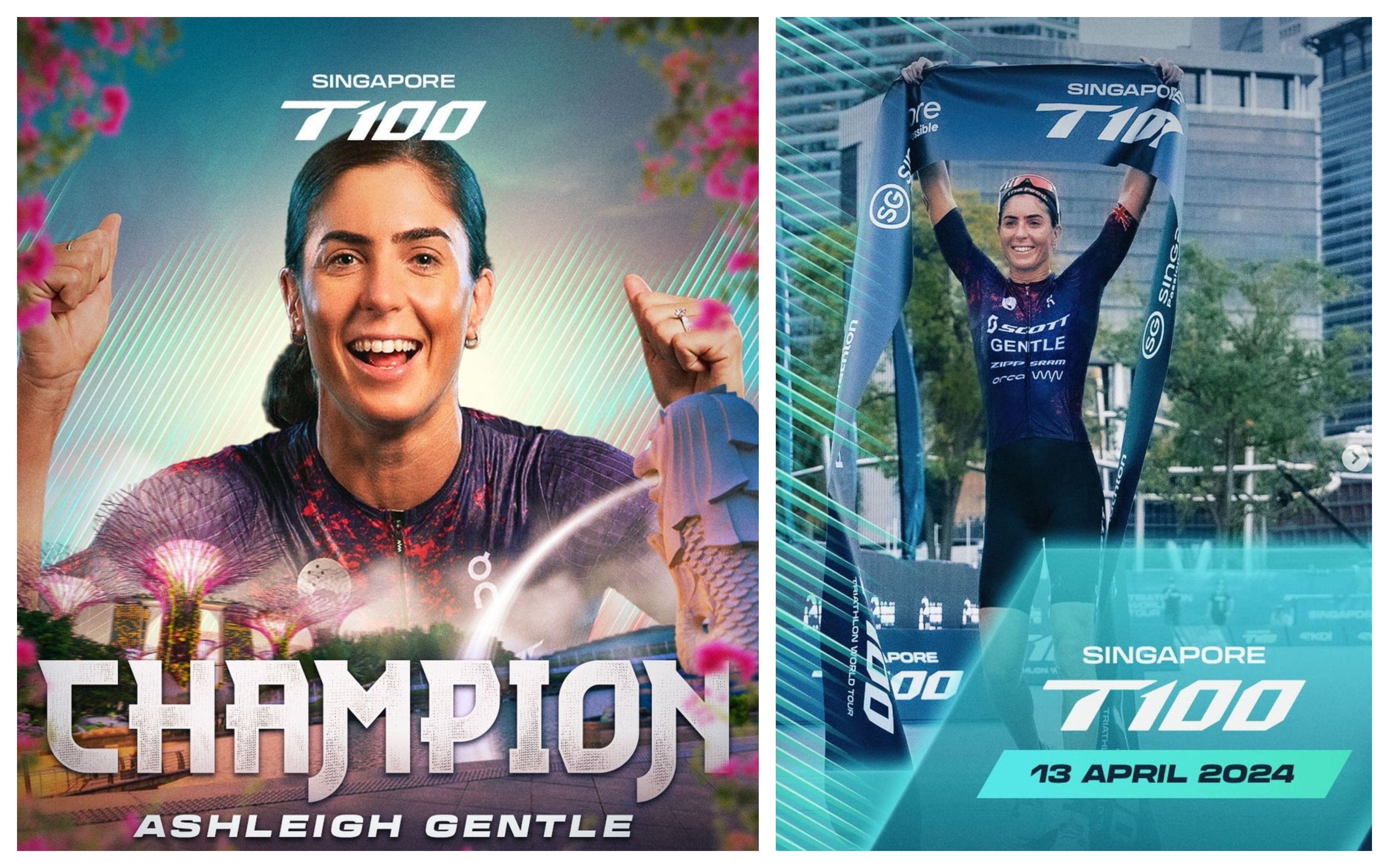 Ashleigh Gentle conquista el T100 de Singapur