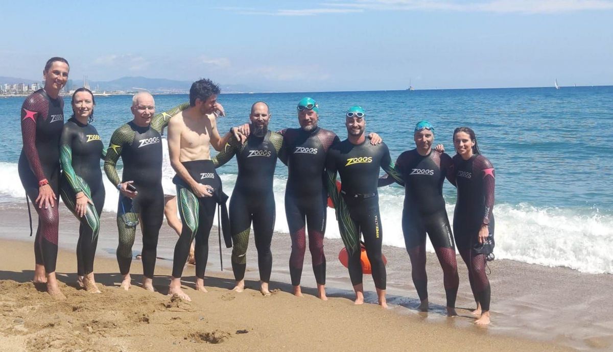 Prueba de neoprenos Zoggs en Barcelona Prueba de neoprenos Zoggs en Barcelona
