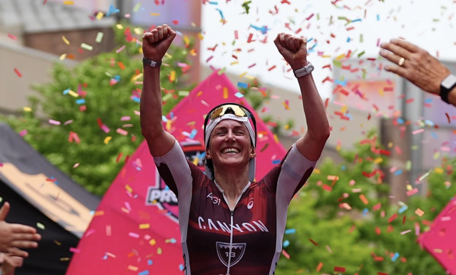 Otra victoria épica de Kat Matthews en el IRONMAN de Texas.