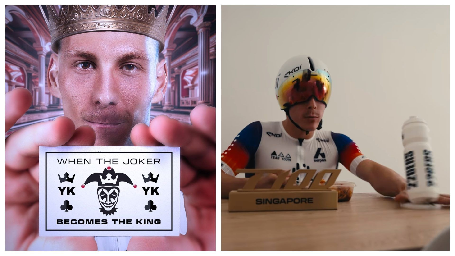 La genial parodia de Youri Keulen de su 'maña' para coger bidones