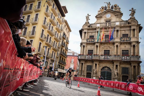 Pamplona se prepara para el Campeonato de España de Triatlón de Media Distancia.