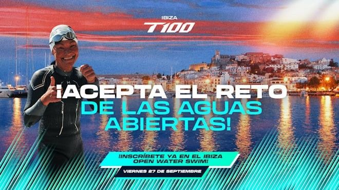 Ibiza Open Water Swim, más espectáculo para el fin de semana del T100 de Ibiza.
