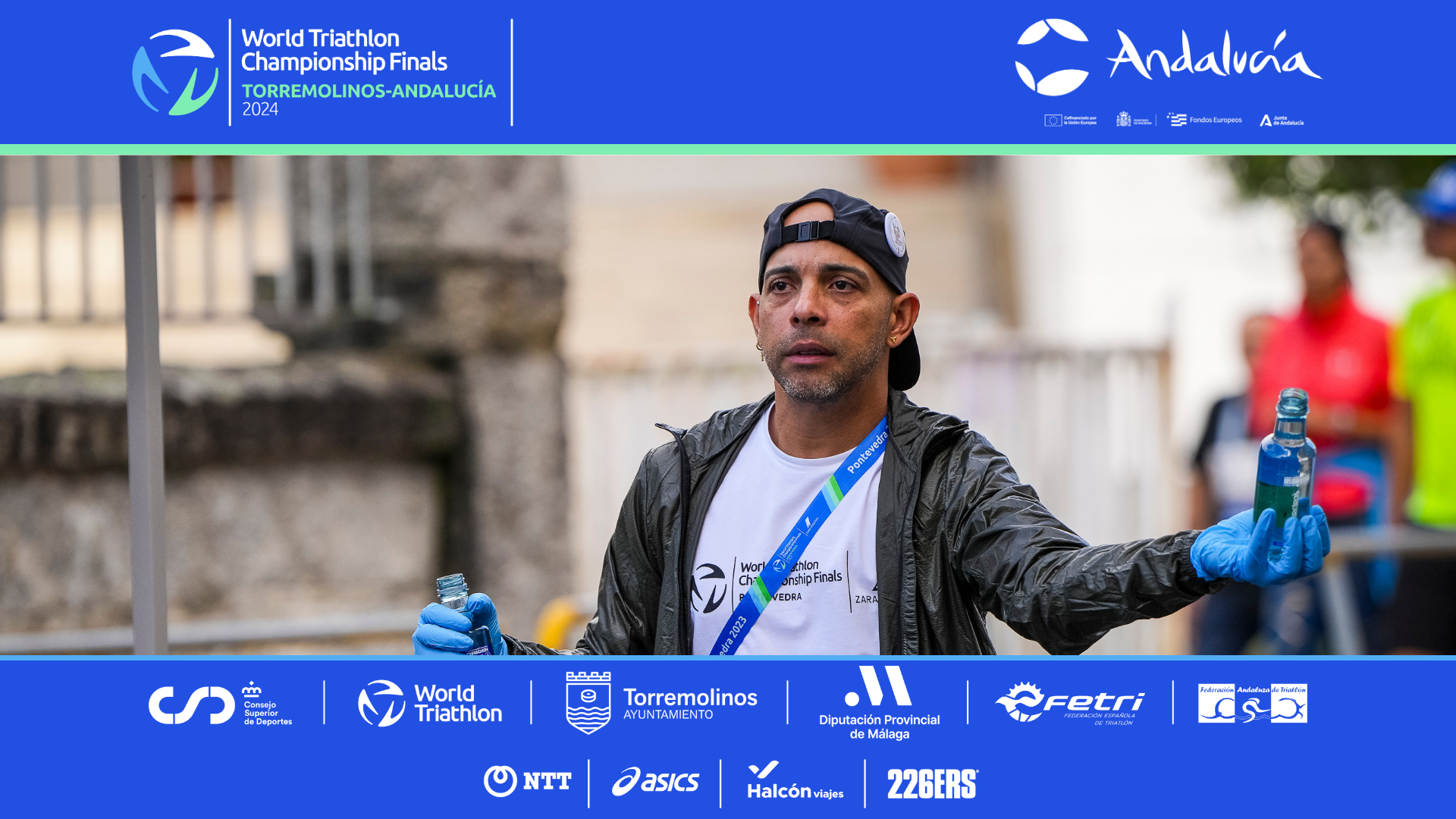 Abierta la campaña de voluntariado para la Final del Campeonato del Mundo de Triatlón Torremolinos Andalucía.