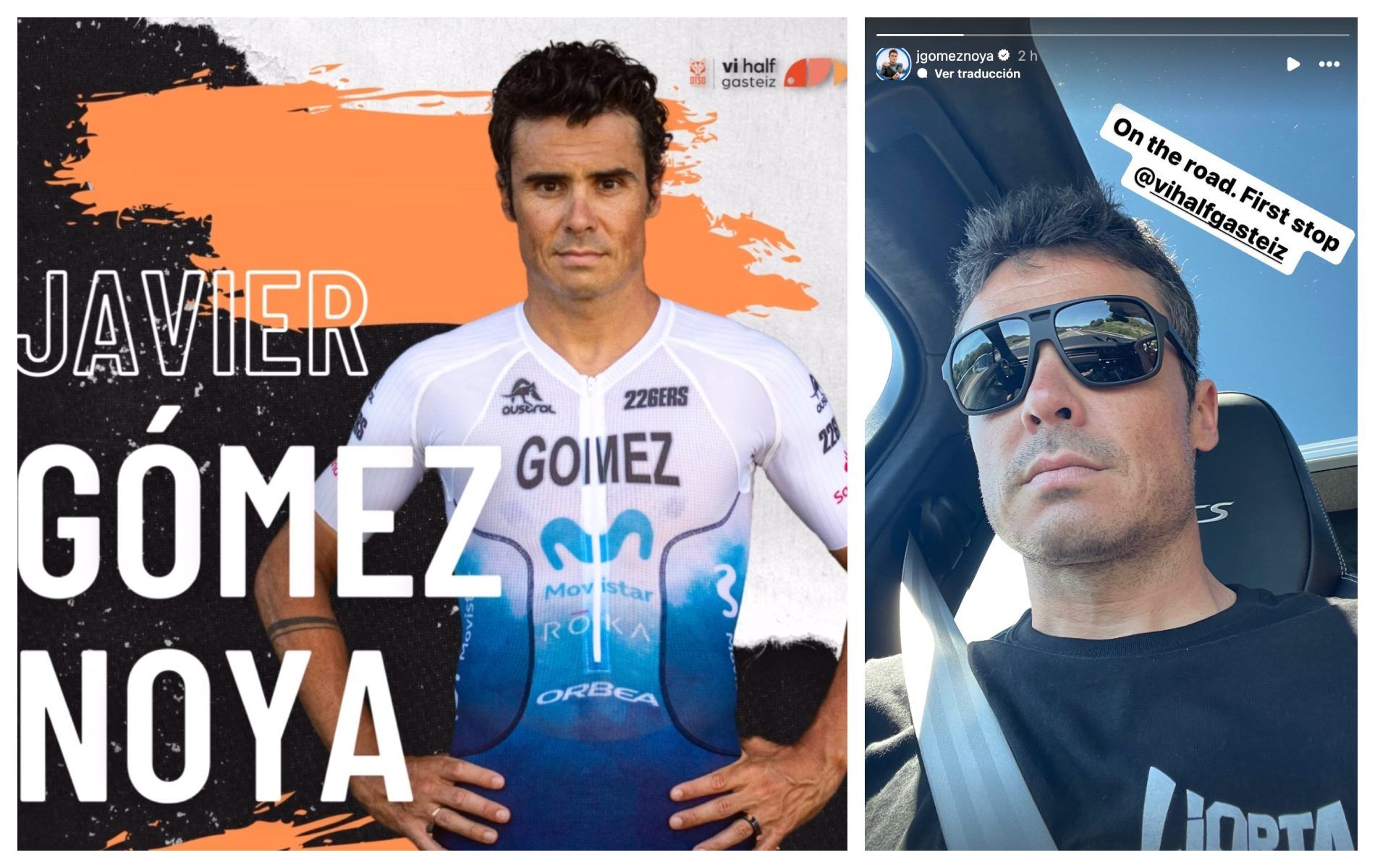 Gómez Noya, a por el  OTSO vi half gasteiz de este sábado.