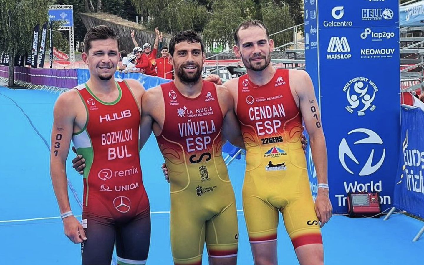 Kevin Tarek Viñuela conquista el Europeo de Acuatlón y Andrés Cendán logra el bronce.