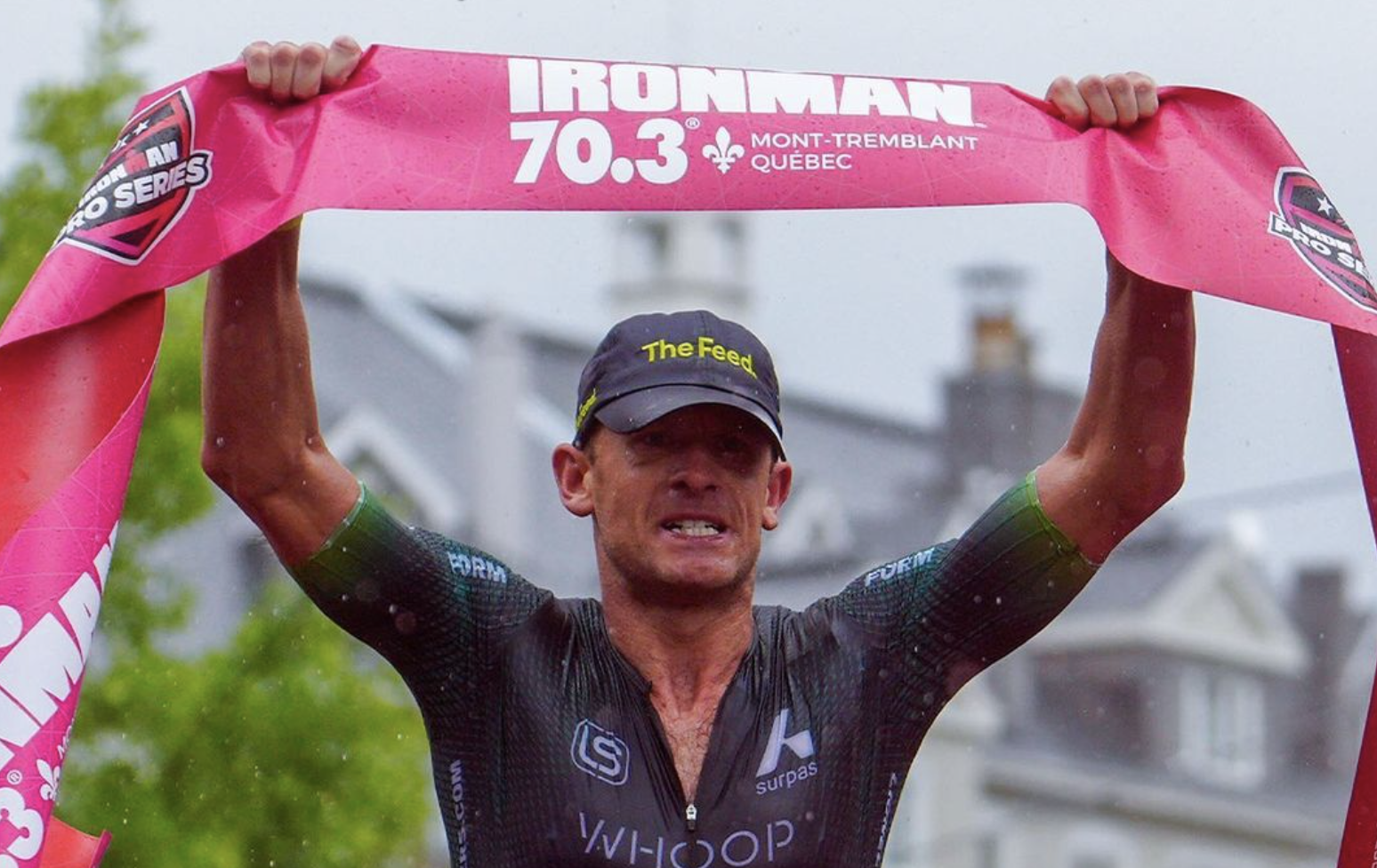 Lionel Sanders gana su sexto IRONMAN 70.3 de Mont Tremblant.