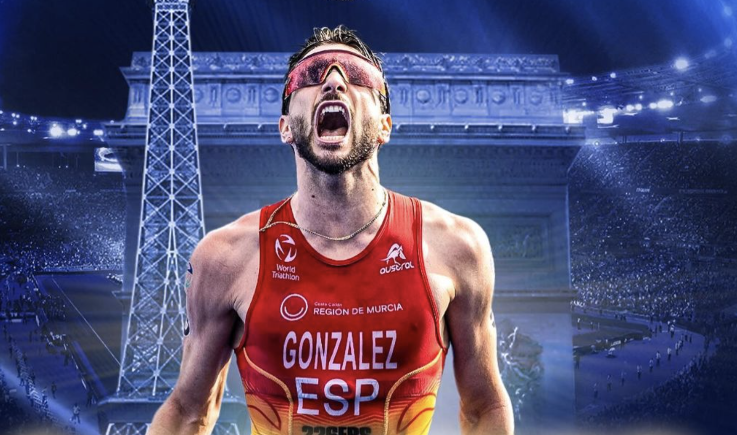 El triatleta andaluz será uno de los cinco representantes españoles en los JJOO de París.