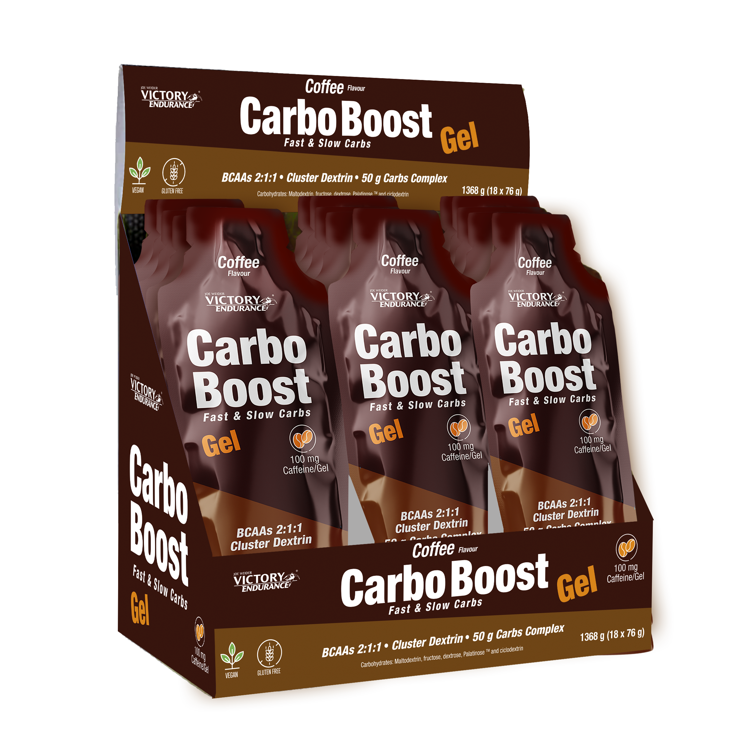 8414192314548 WVE.153105 Carbo Boost Coffee 76g D 8414192314548 WVE.153105 Carbo Boost Coffee 76g D
