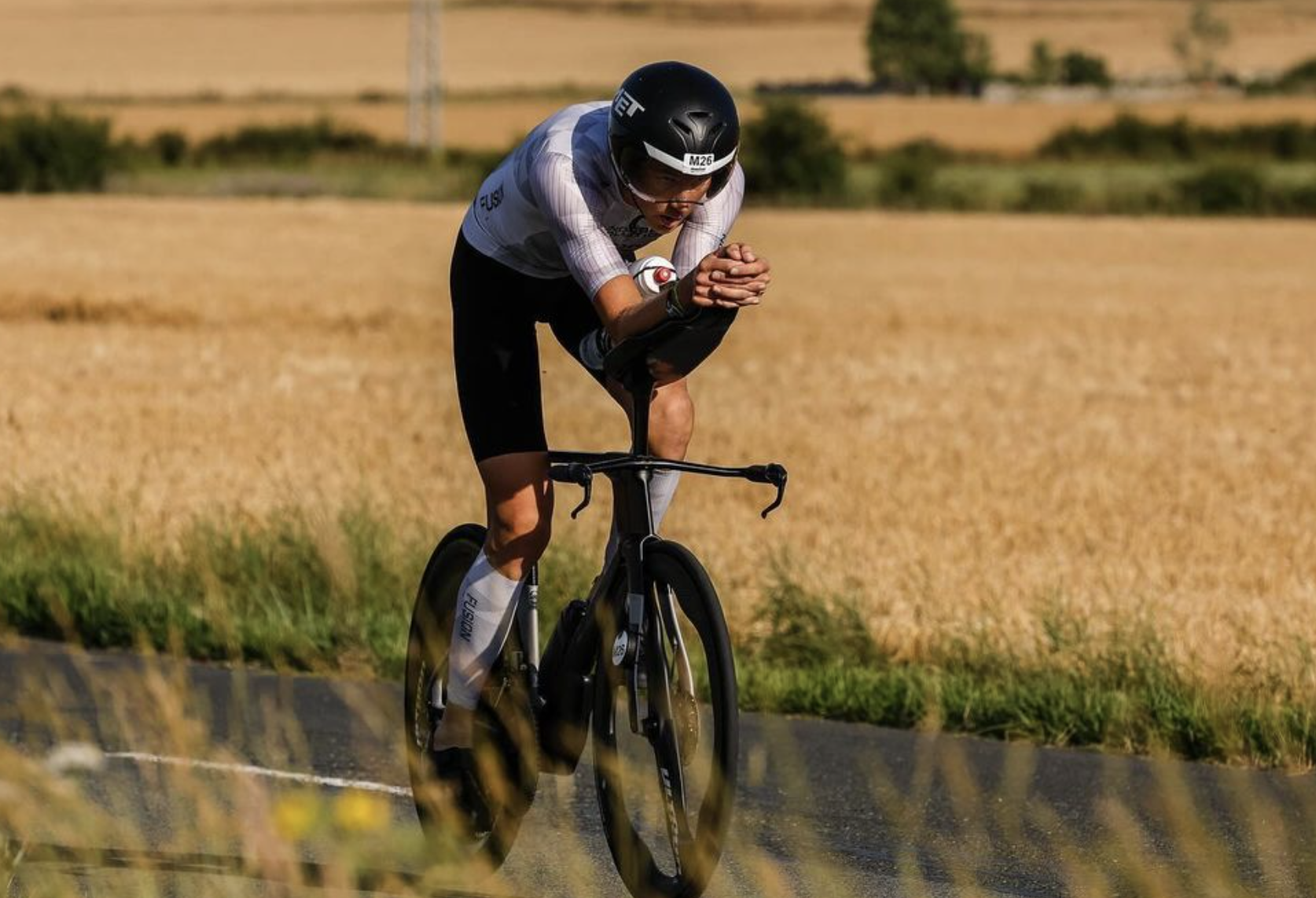 Los números del histórico récord de Robert Kallin en la bici del IRONMAN de Vitoria.