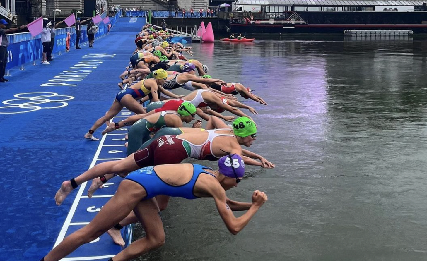 Los triatletas pensaron en un plante si se hacía un duatlón.
