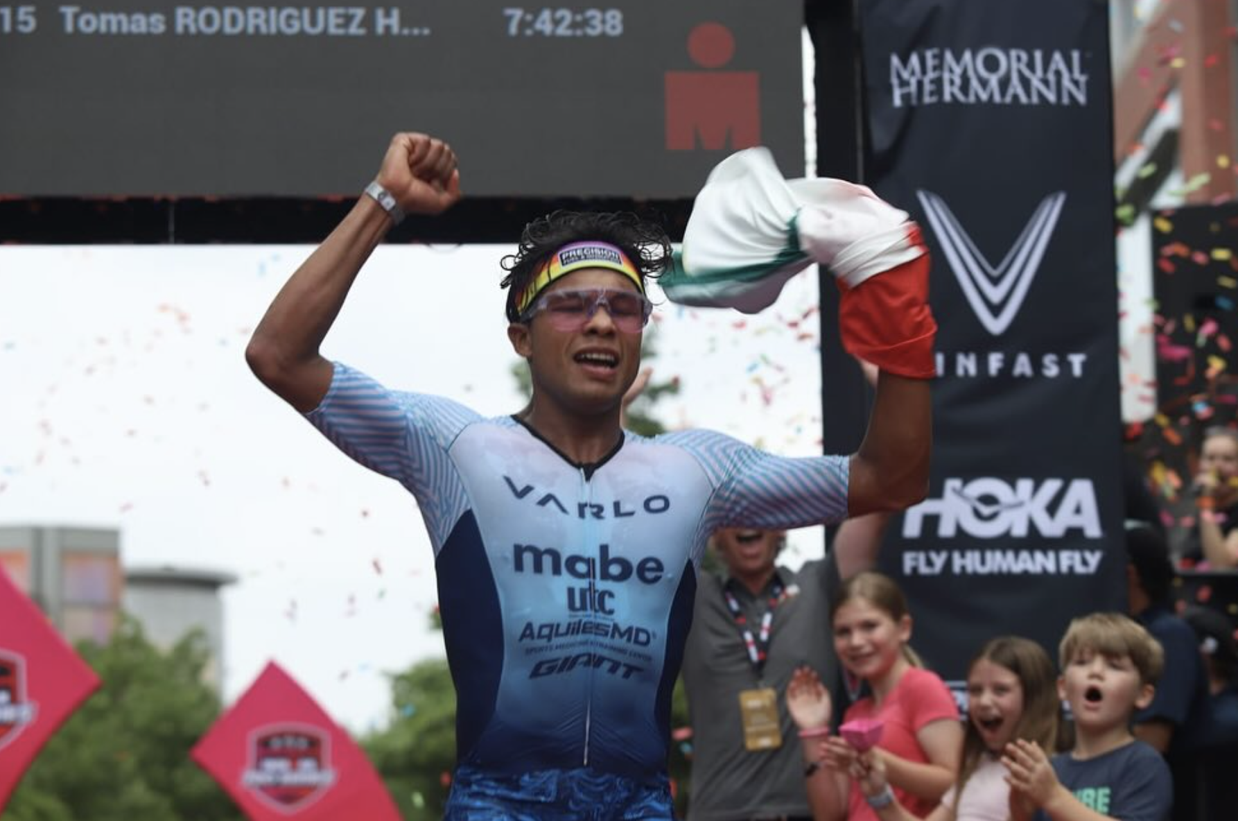 Tomás Rodríguez, sorprendente ganador del último IRONMAN de Texas, ha sido suspendido por dopaje. 