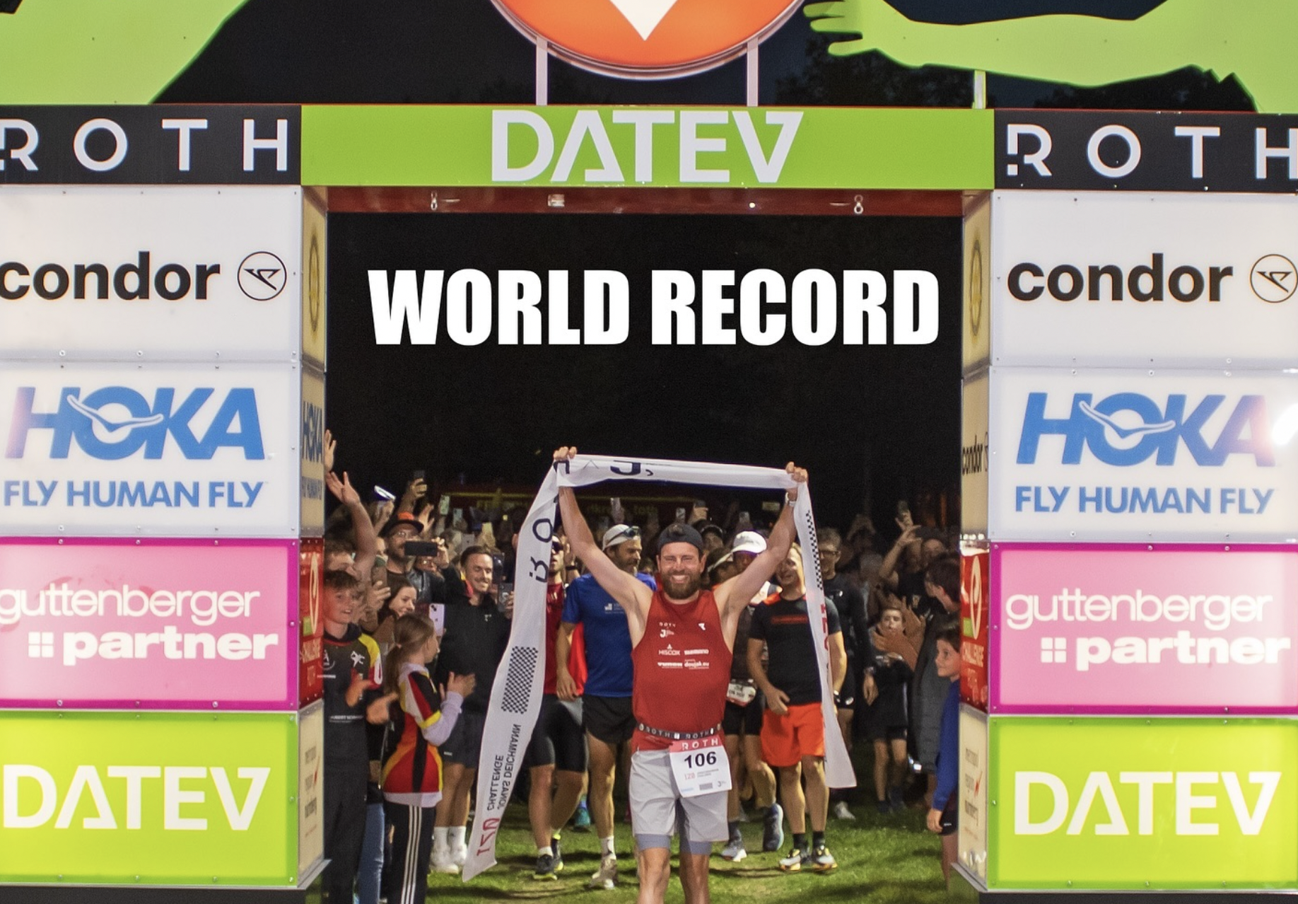 Jonas Deichmann hace historia con 106 IRONMAN seguidos... y sigue hasta los 120.