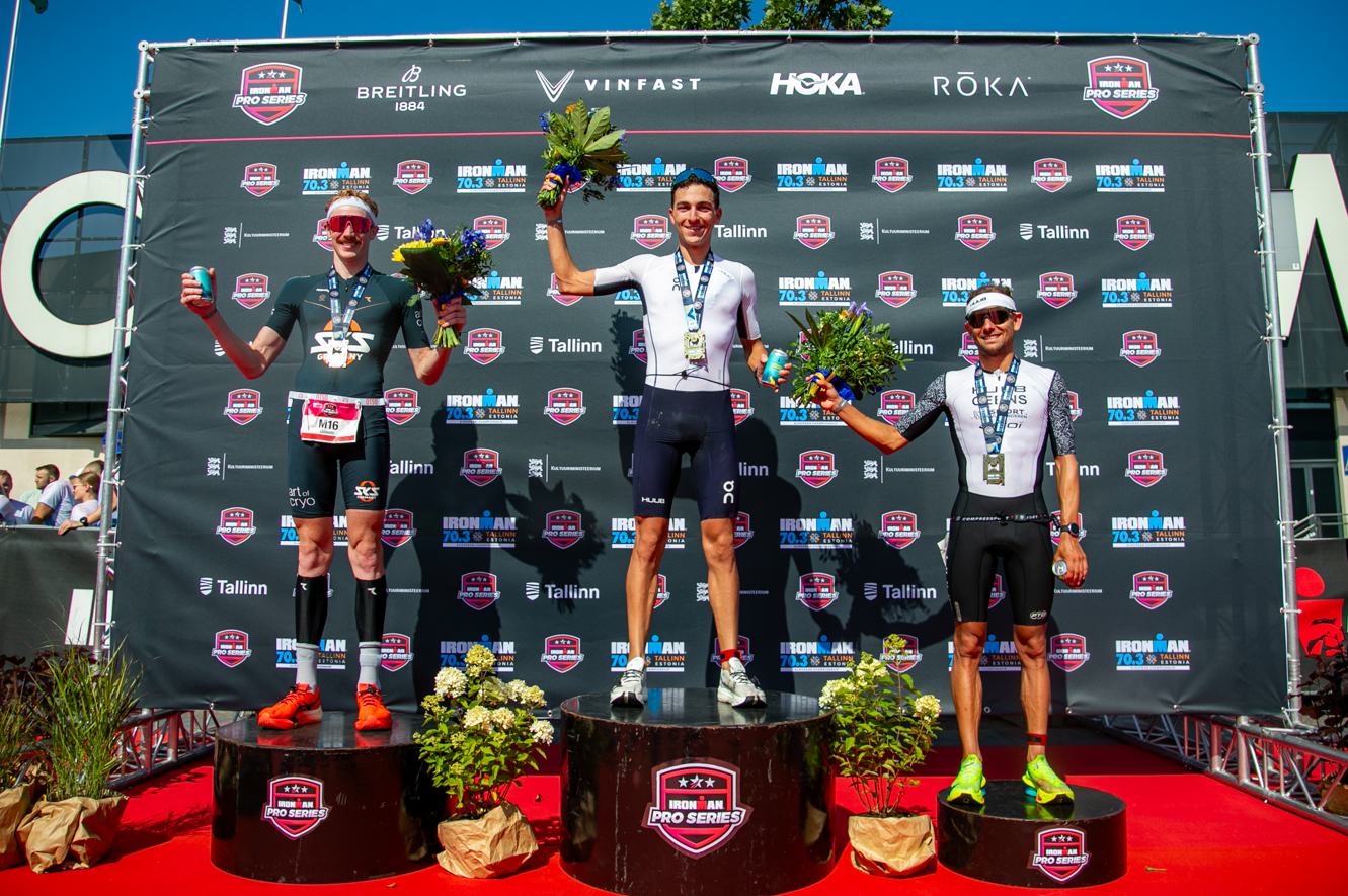 El griego Panagiotis Bitados gana el Europeo IRONMAN 70.3.