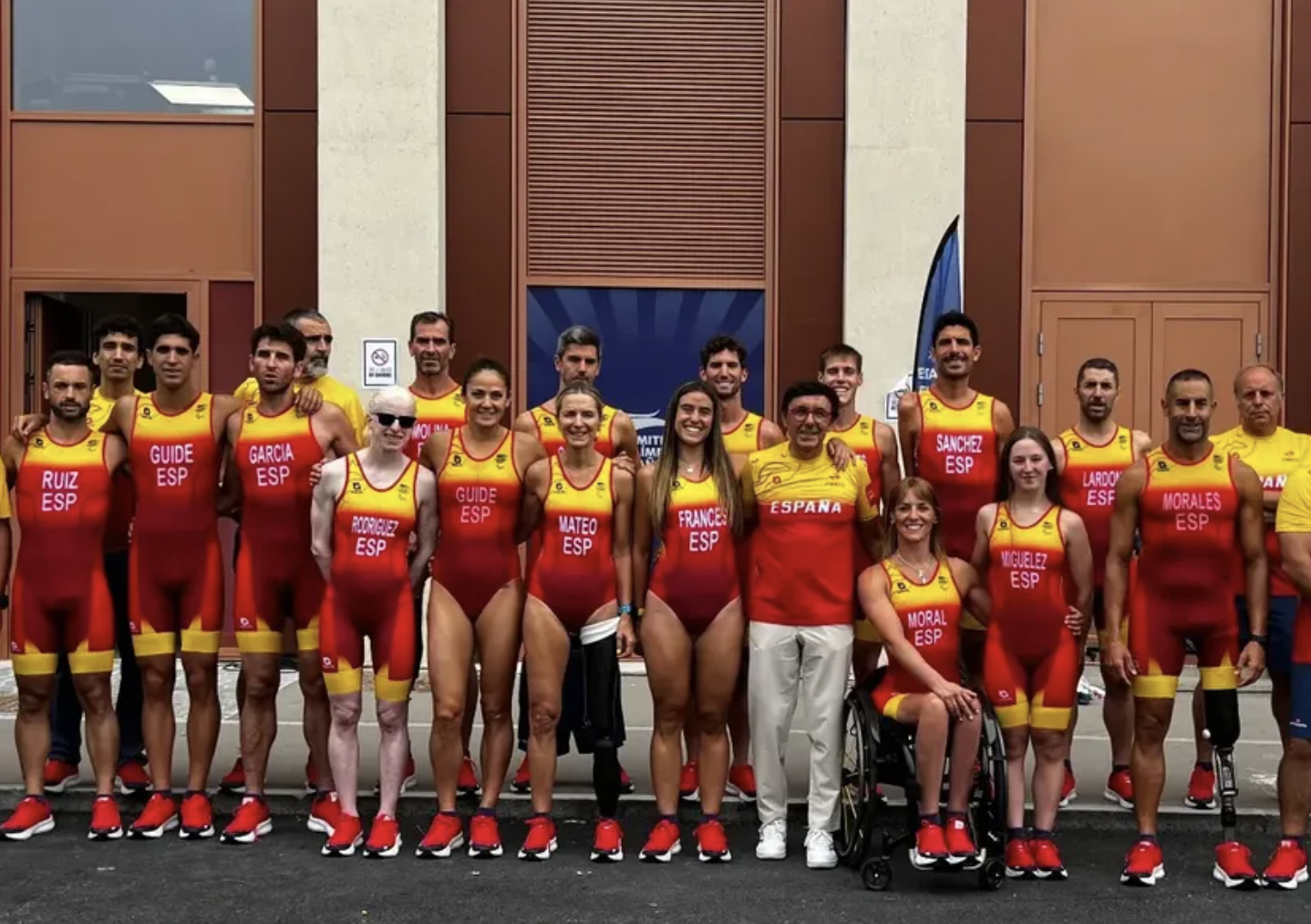 Todo listo en París para la disputa del Triatlón Paralímpico este domingo.