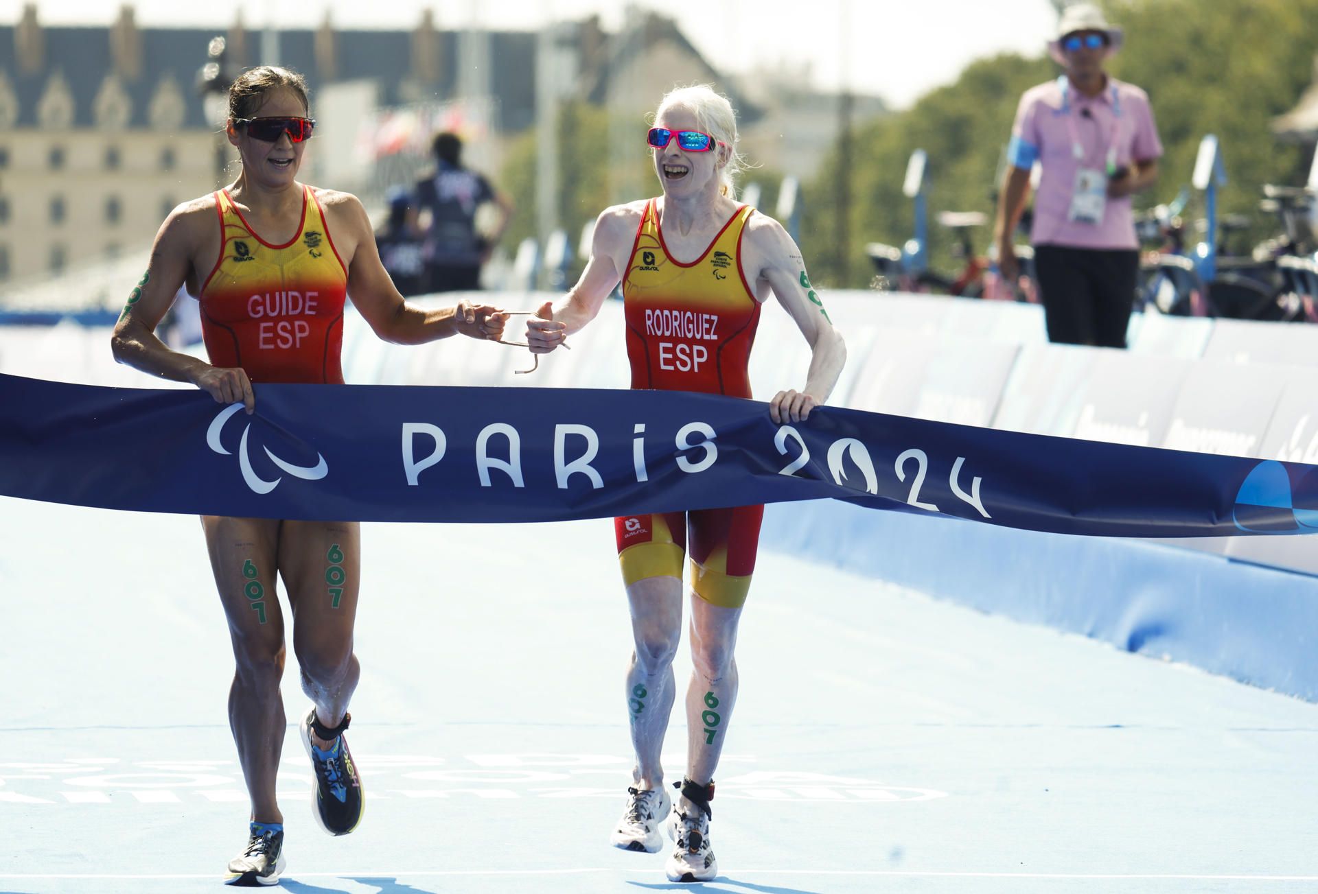 Las declaraciones de la doble campeona paralímpica de triatlón.