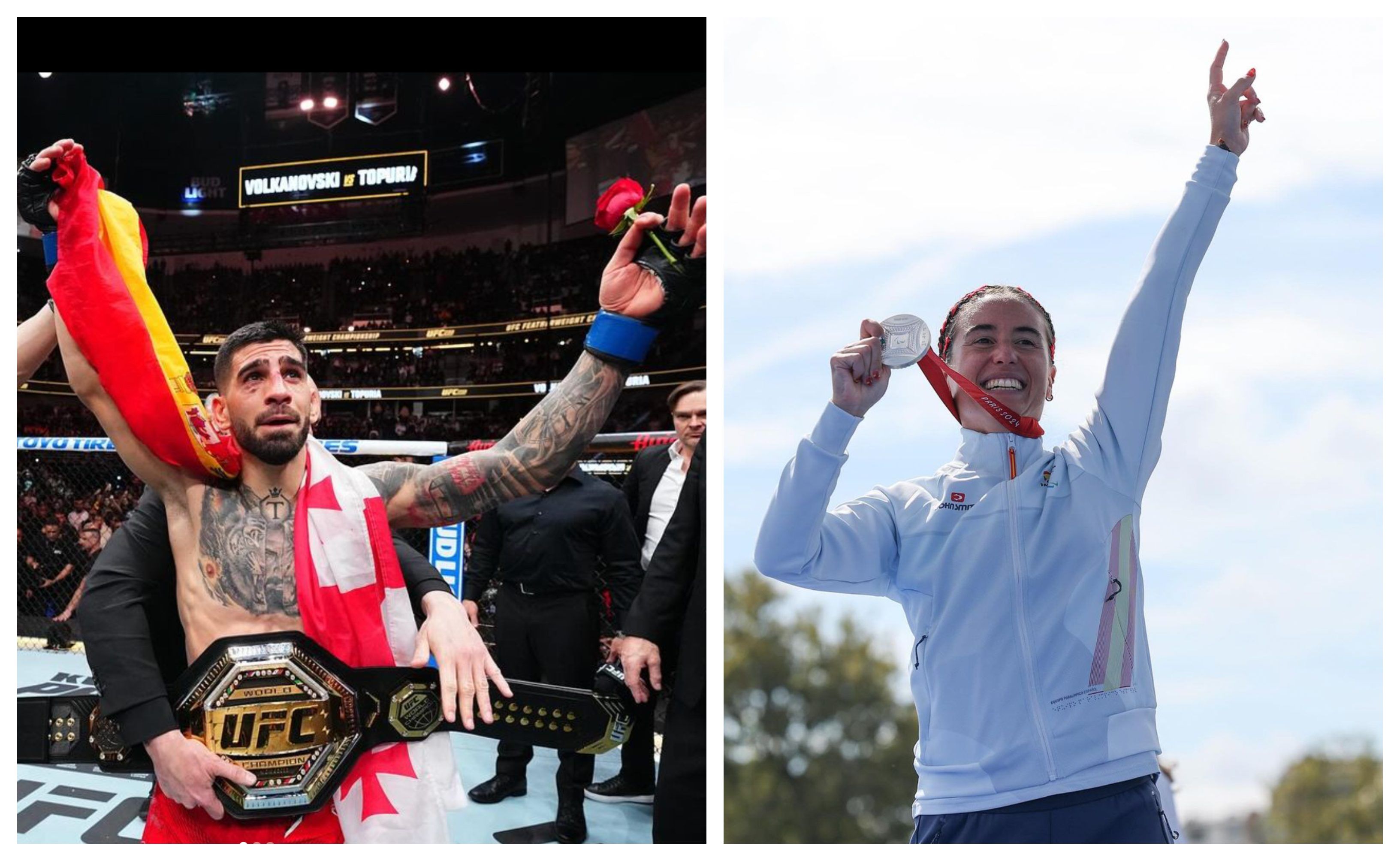 Ilia Topuria cumple el sueño de Marta Francés