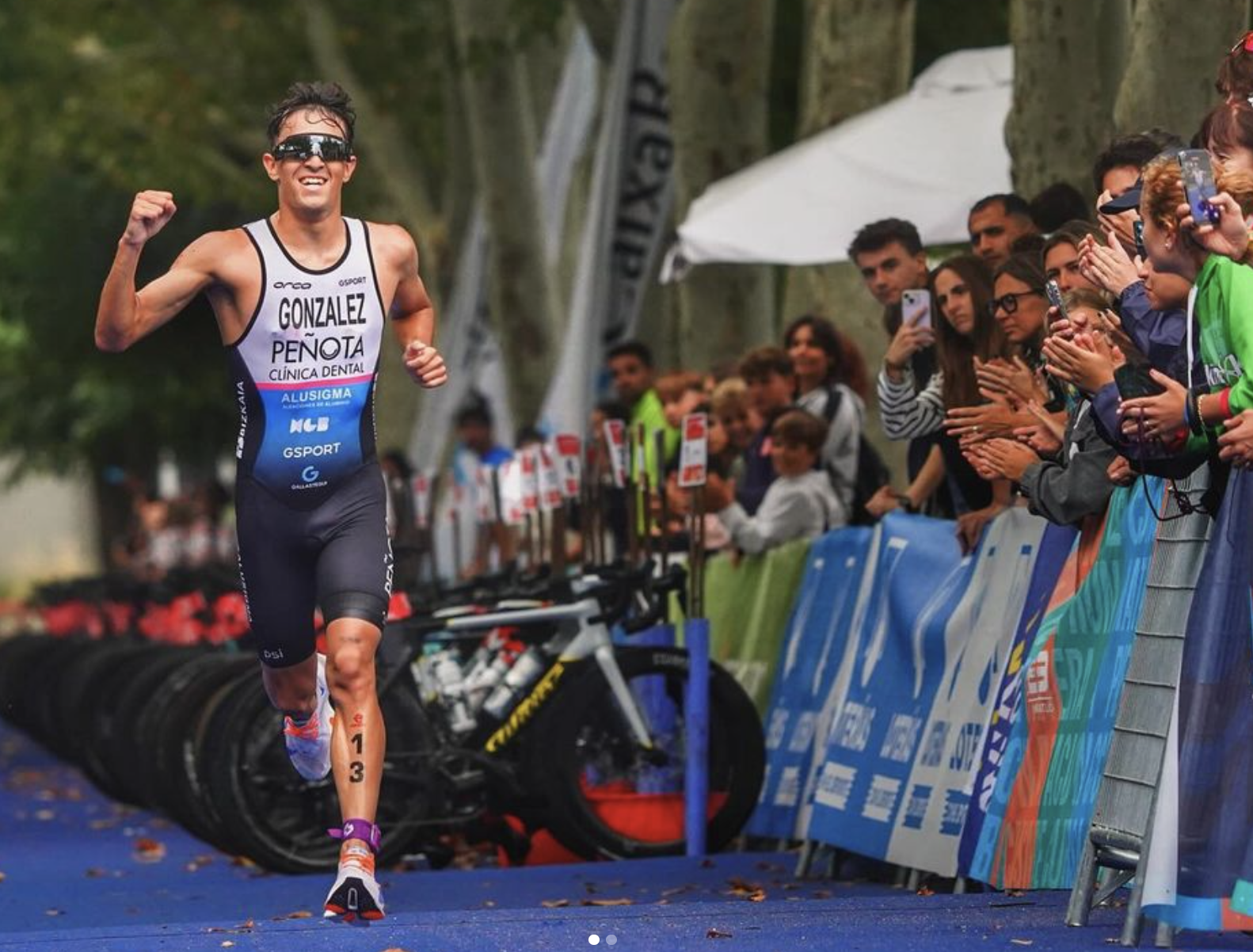 Así ha sido la victoria de Pelayo González en el Campeonato de España de Triatlón.
