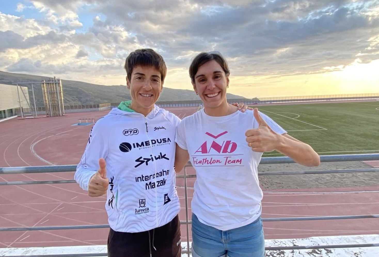 Gurutze Frades y Marta Sánchez, a por el Mundial IRONMAN de Niza de este domingo.