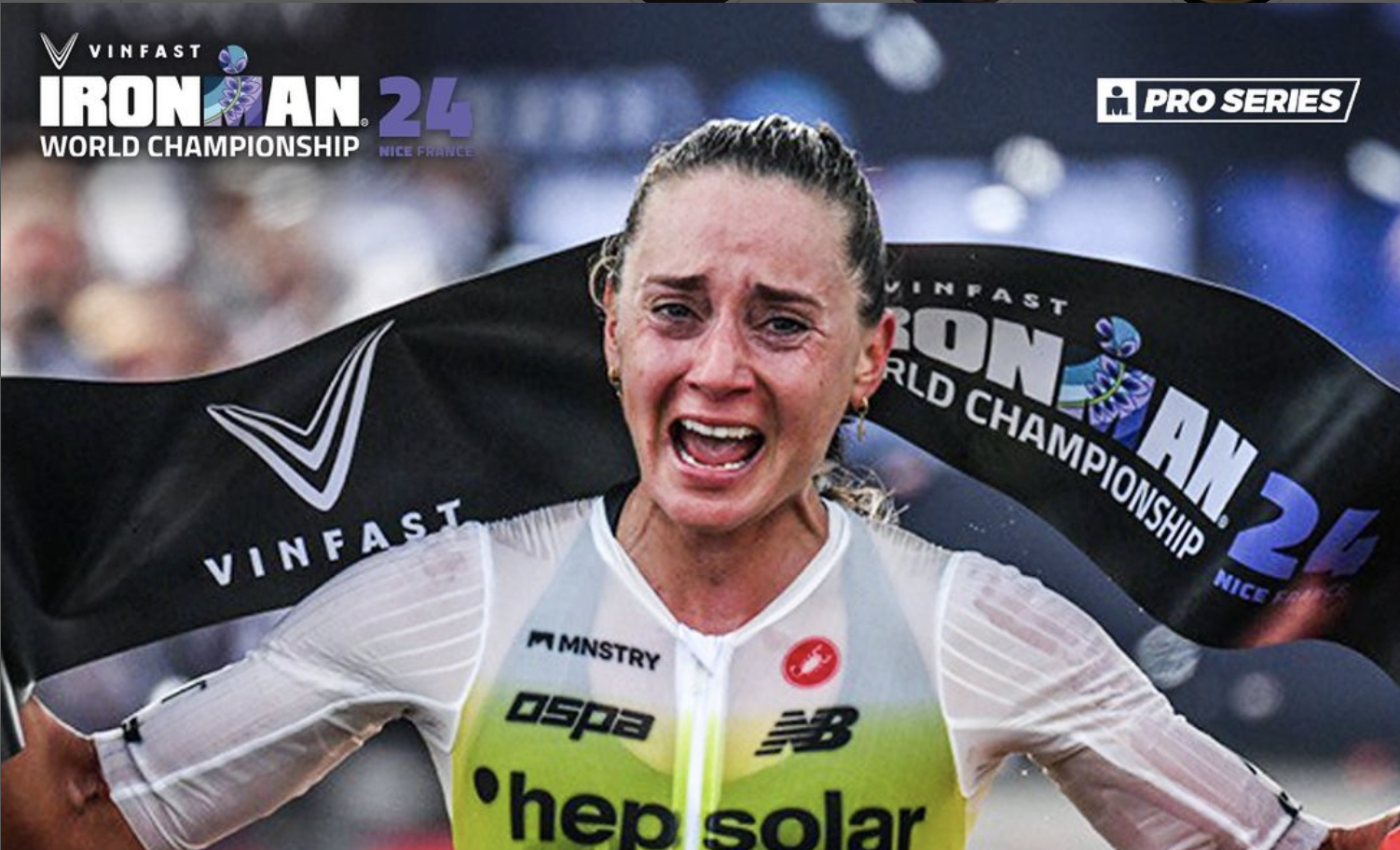 La alemana Laura Philipp conquista el Mundial IRONMAN de Niza.