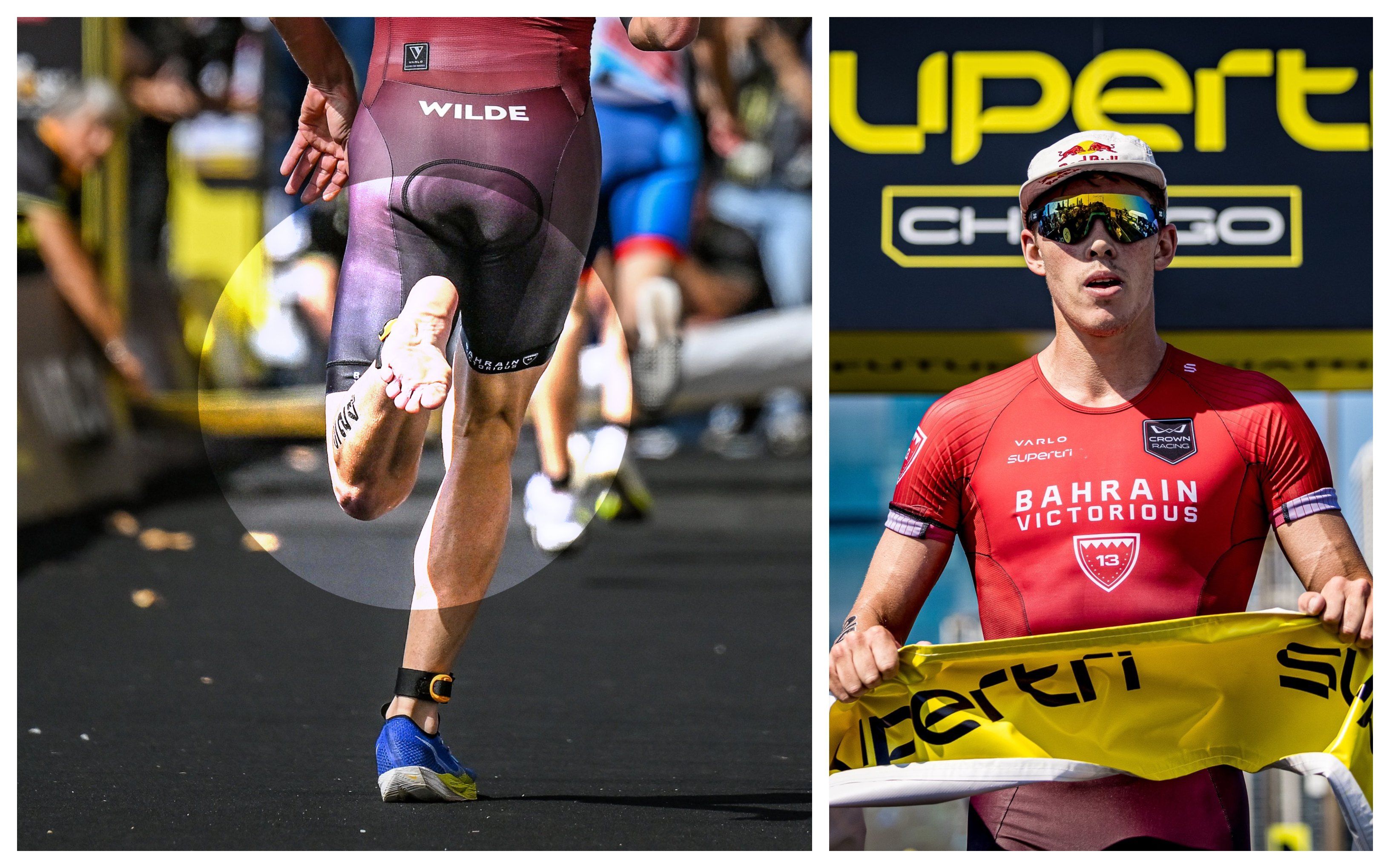 Corriendo descalzo... Hayden Wilde acaba 3º en la Supertri de Toulouse